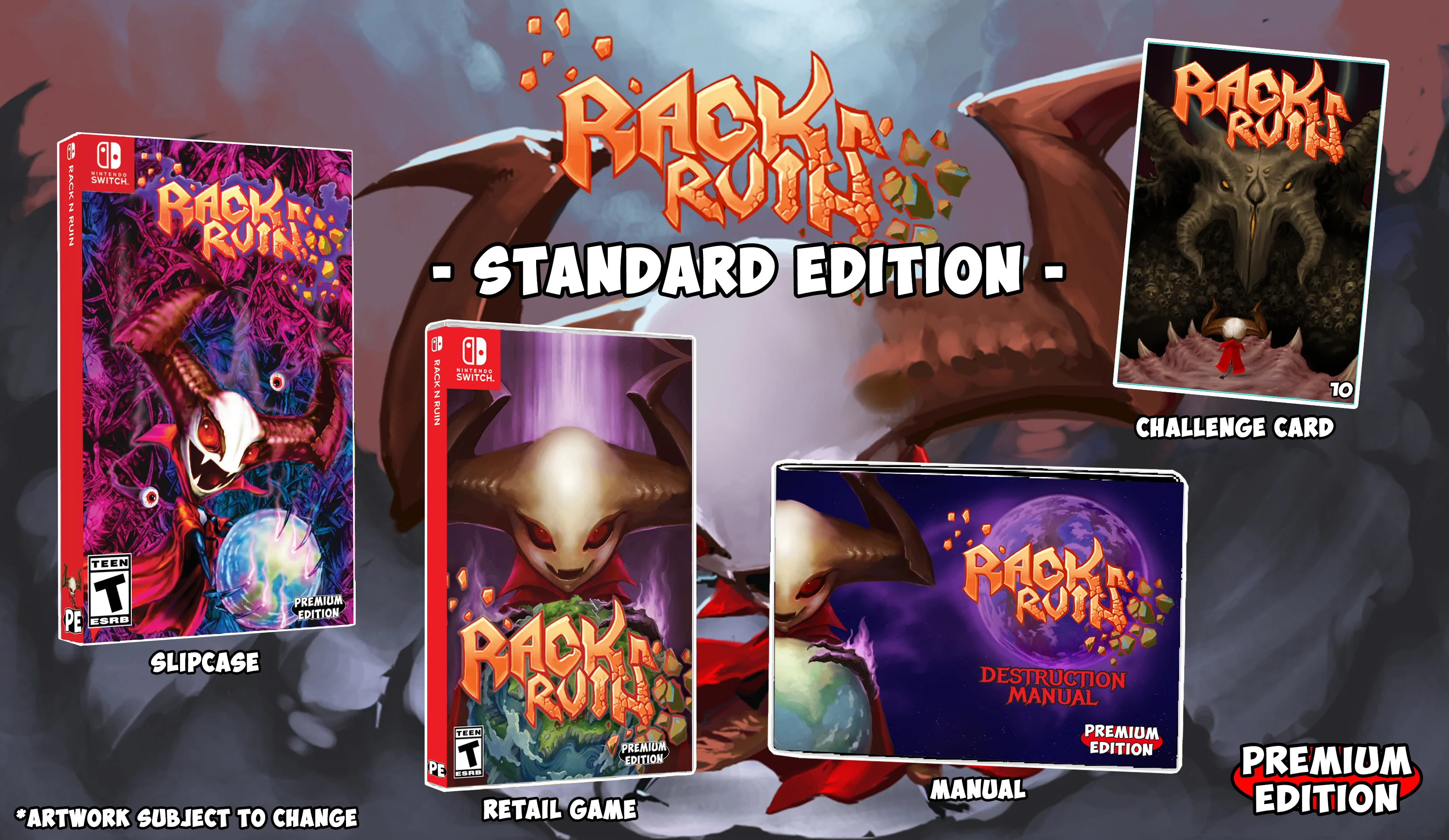 Rack N Ruin [STANDARD EDITION] [PREMIUM EDITION GAMES #10 SERIES 4] - Nintendo Switch