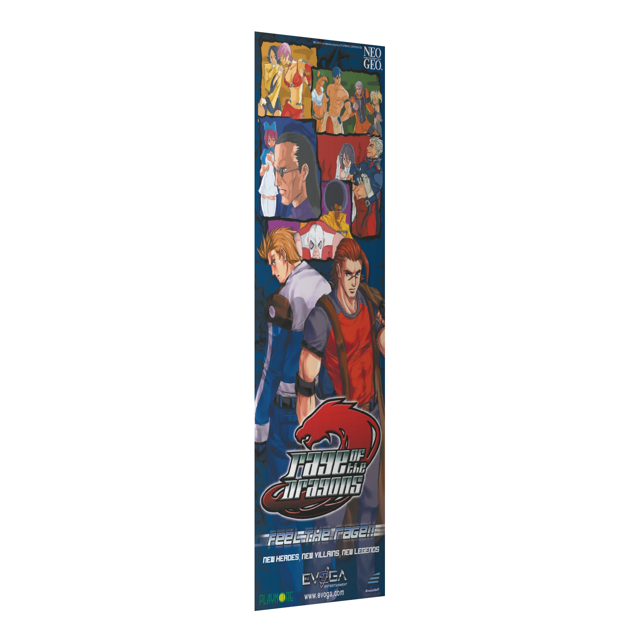 Rage of the Dragons NEO [AES CART] - NEO GEO AES (FREE SHIPPING) - Image 7