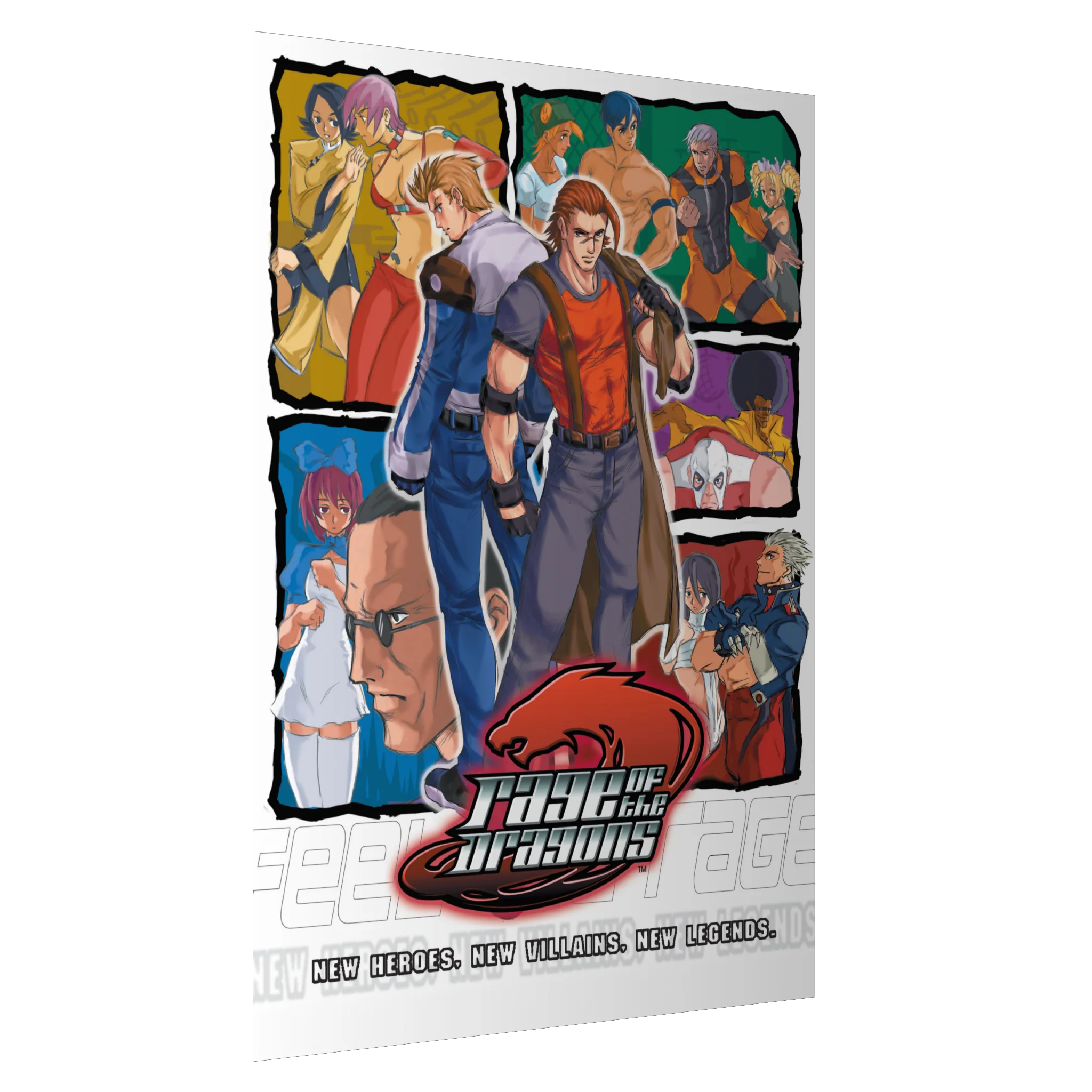 Rage of the Dragons NEO [MVS CART]  - NEO GEO MVS (FREE SHIPPING) - Image 3