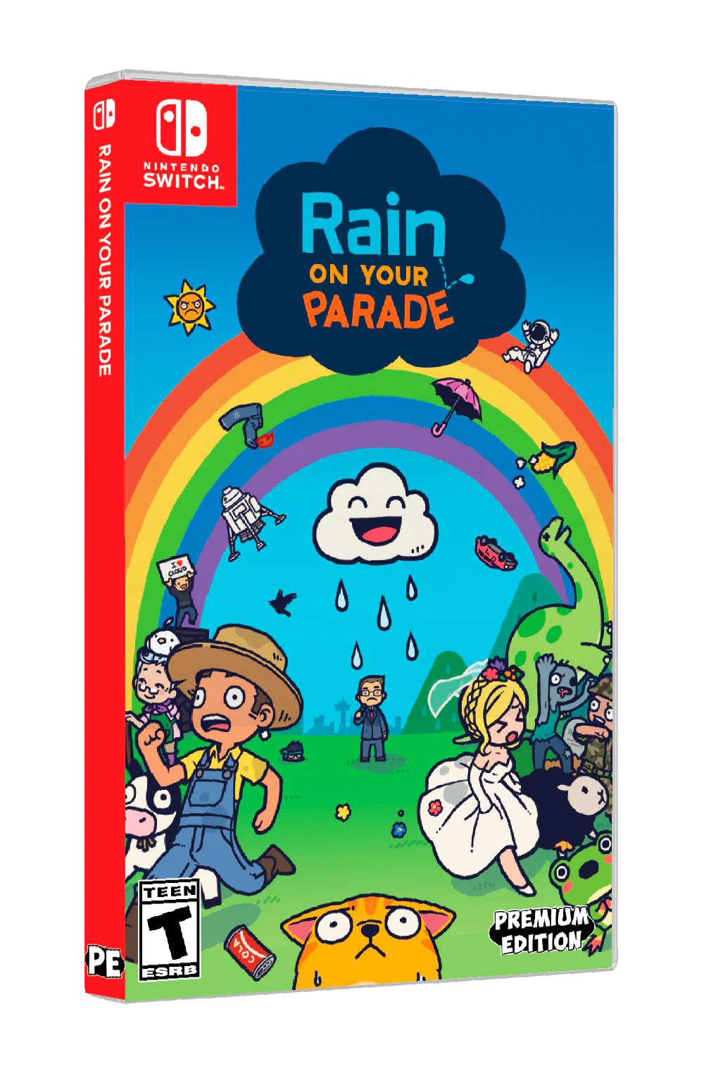 RAIN ON YOUR PARADE [RETRO EDITION] [PREMIUM EDITION GAMES #9 SERIES 4] - SWITCH - Image 4