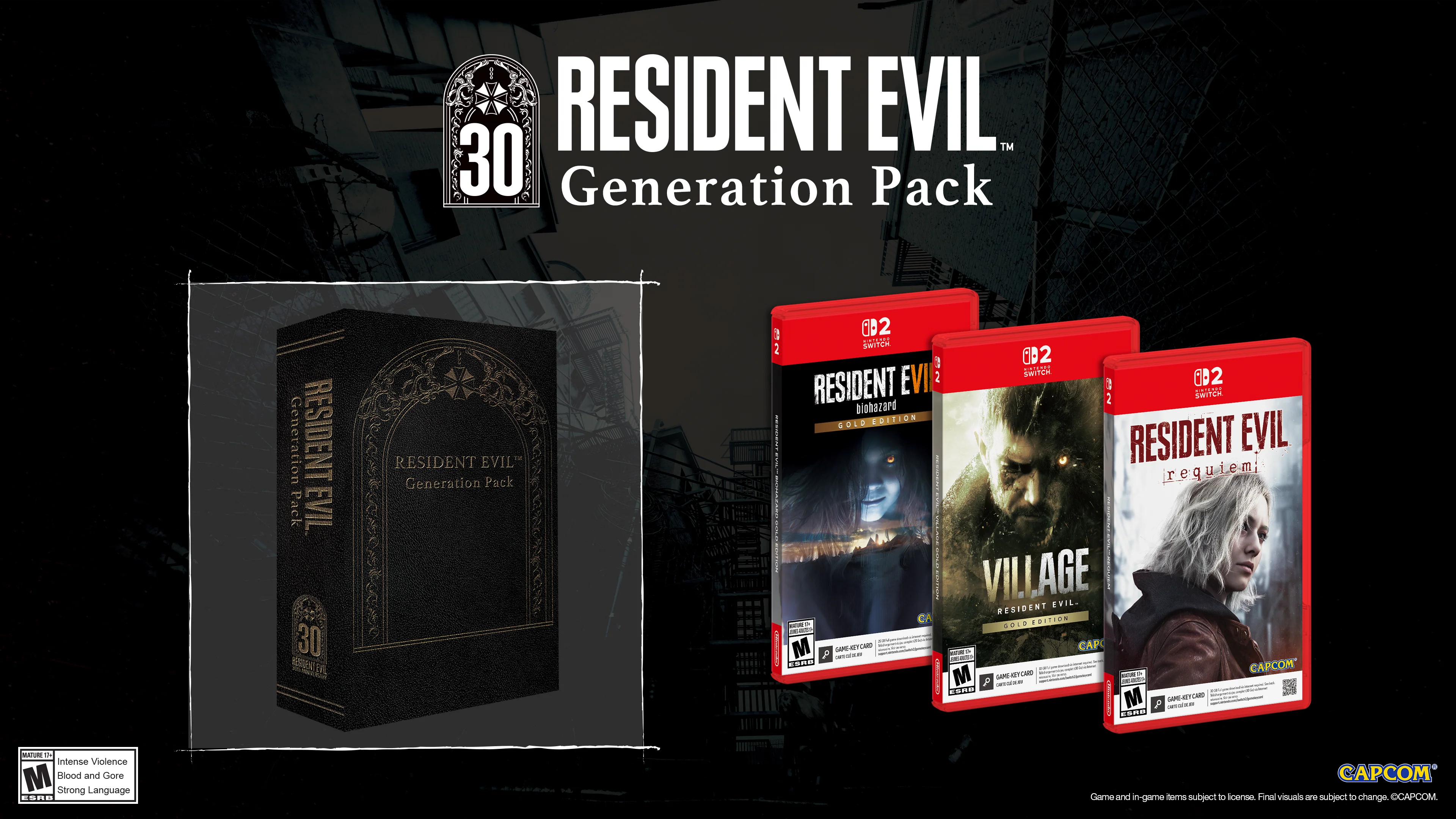 Resident Evil Generation Pack [Game-Key Card] - Nintendo Switch 2