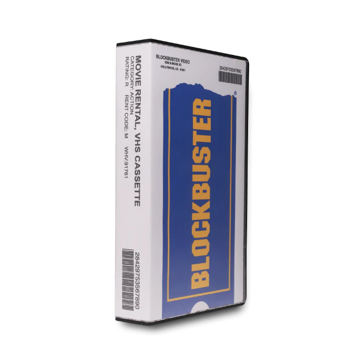Retro Fighters Blockbuster® Mini VHS Cassette Switch Game Case - Nintendo Switch - Image 4