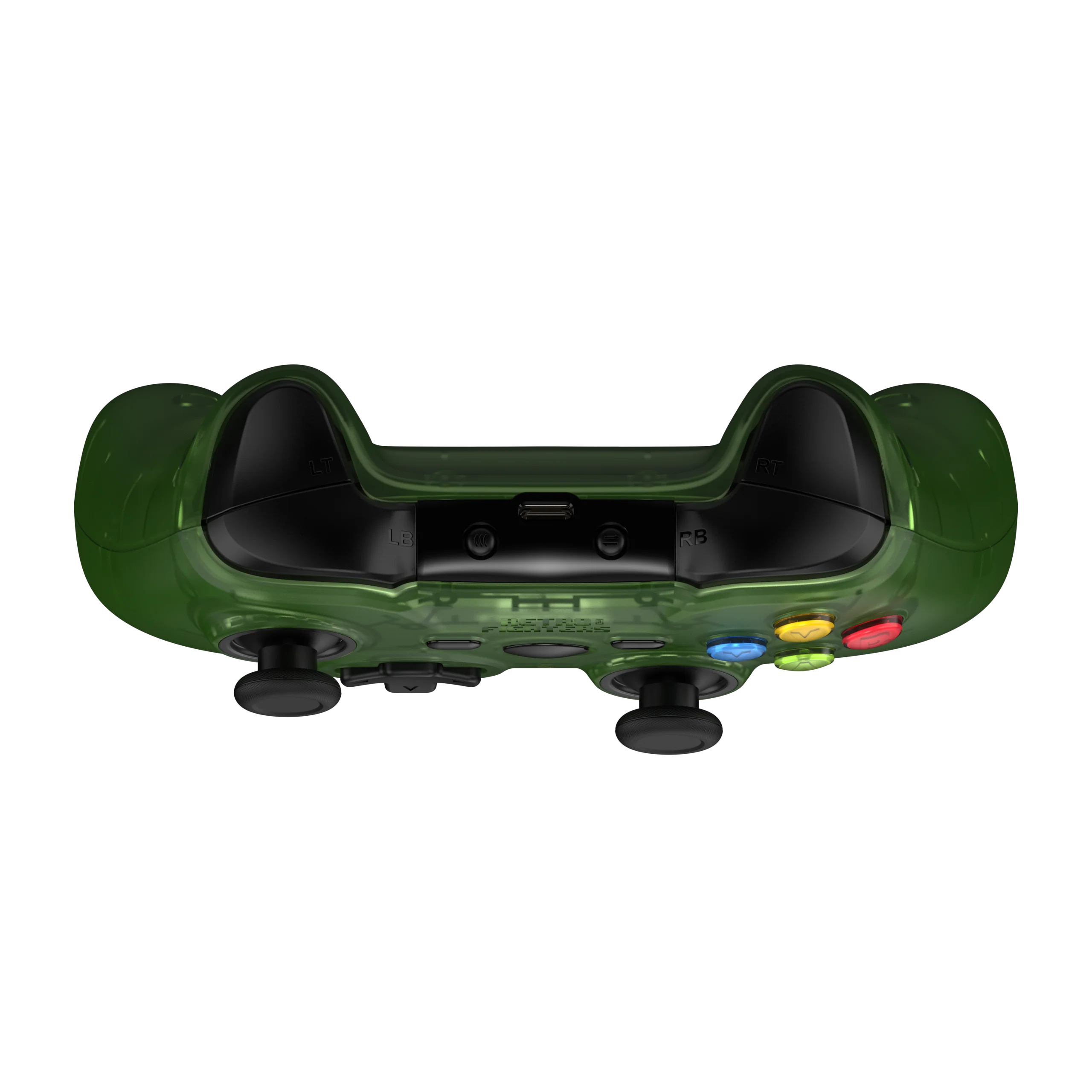 Retro Fighters Hunter 360 Wireless Controller for Xbox 360 & PC [Transparent Green] - Image 10