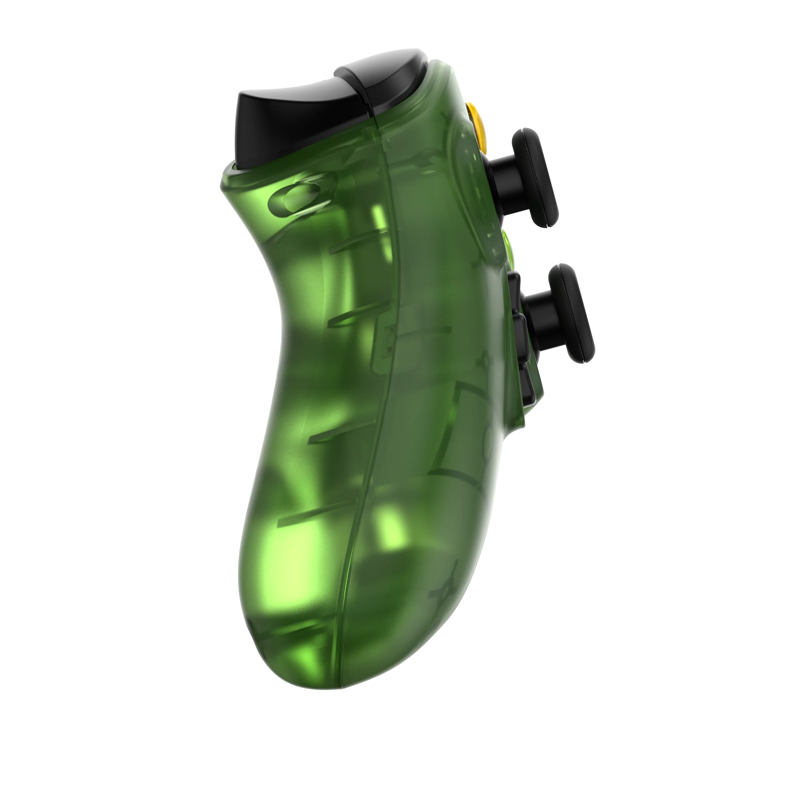 Retro Fighters Hunter 360 Wireless Controller for Xbox 360 & PC [Transparent Green] - Image 9