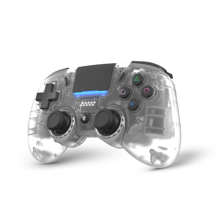 Retro Fighters Mantis Mini Wireless Bluetooth Controller for PS4 & PC  with Hall Effects (No Drift / More Precision!) [Crystal] - Playstation 4 & PC - Image 2