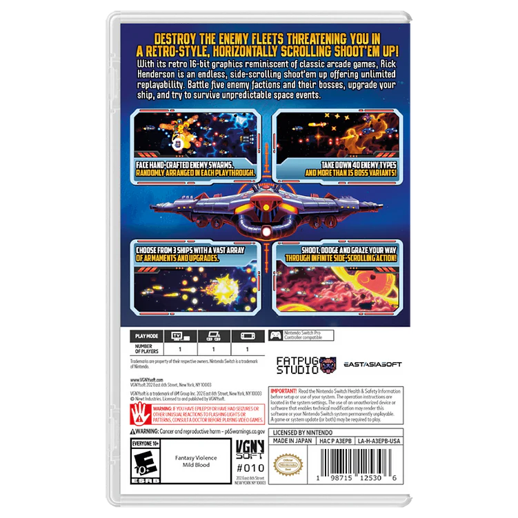 Rick Henderson (Extra Edition) - Nintendo Switch (FREE SHIPPING) - Image 4
