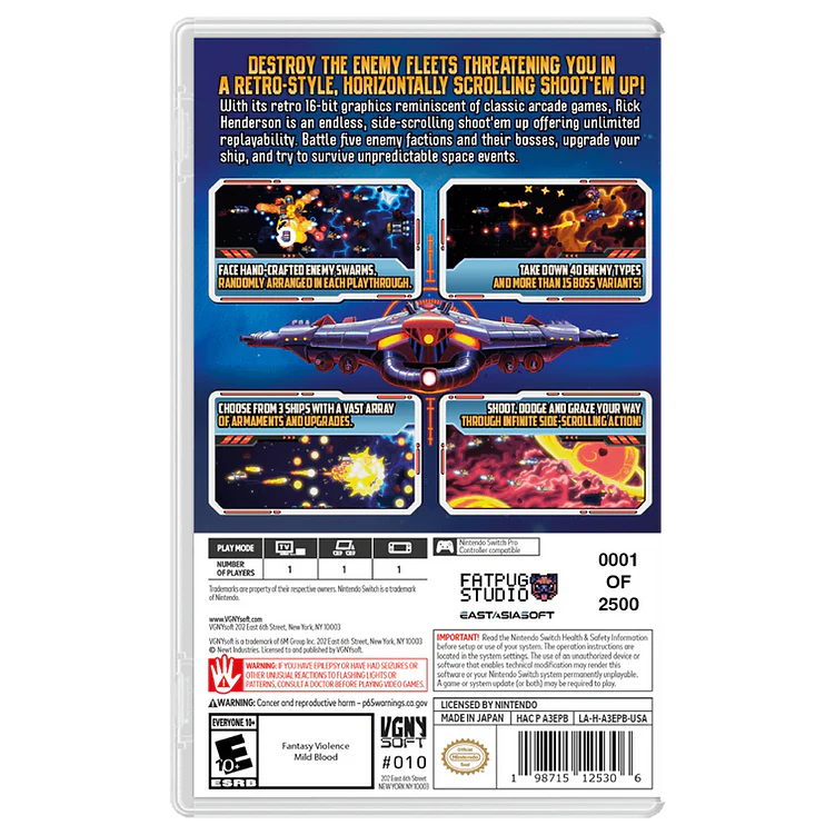 Rick Henderson (Extra Elite Edition) - Nintendo Switch (FREE SHIPPING) - Image 8