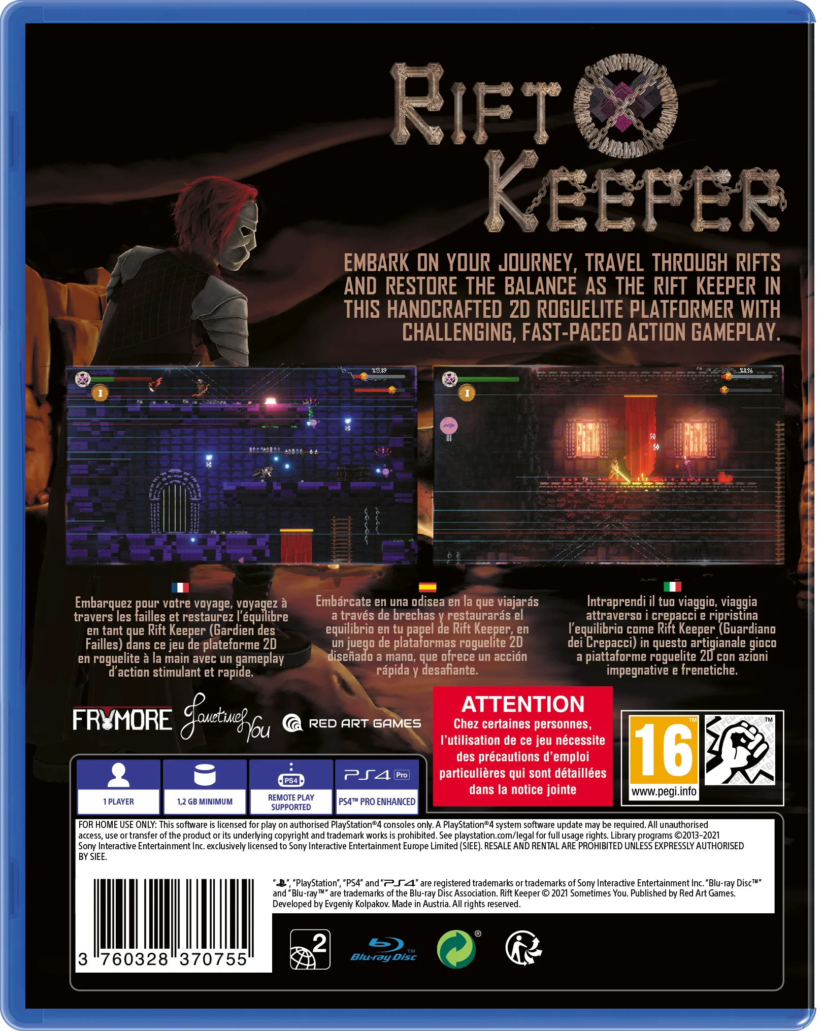 Rift Keeper - PS4 [RED ART GAMES] - Image 3