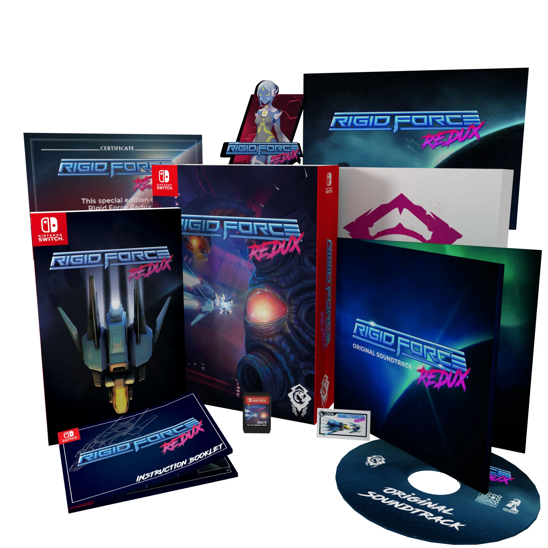 Rigid Force Redux [LIMITED EDITION] - SWITCH [GAMEFAIRY #004] [PAL IMPORT: PLAYS IN ENGLISH]