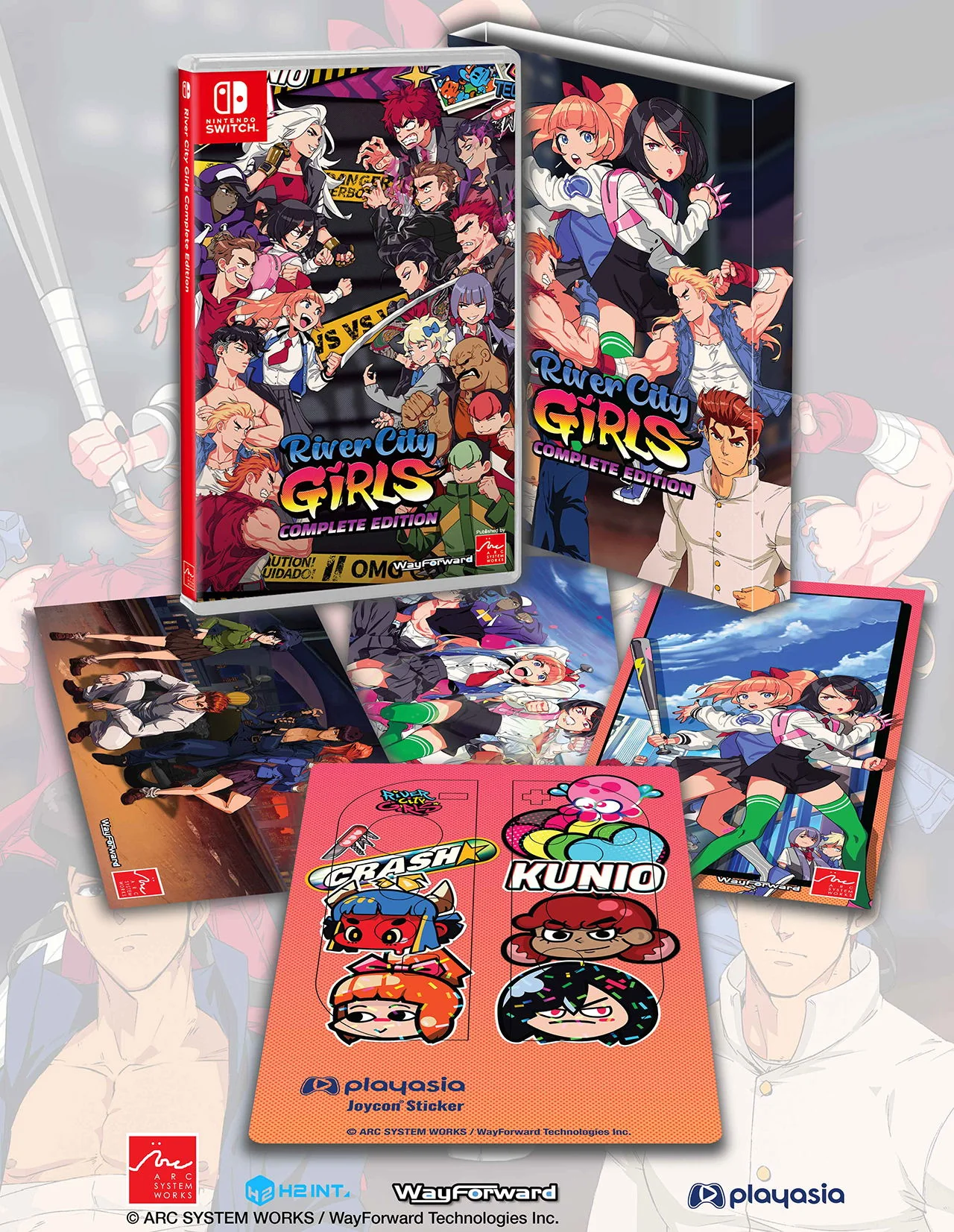 River City Girls [Complete Edition] First Print Edition (Asian English Import - Multi-Language) - Nintendo Switch
