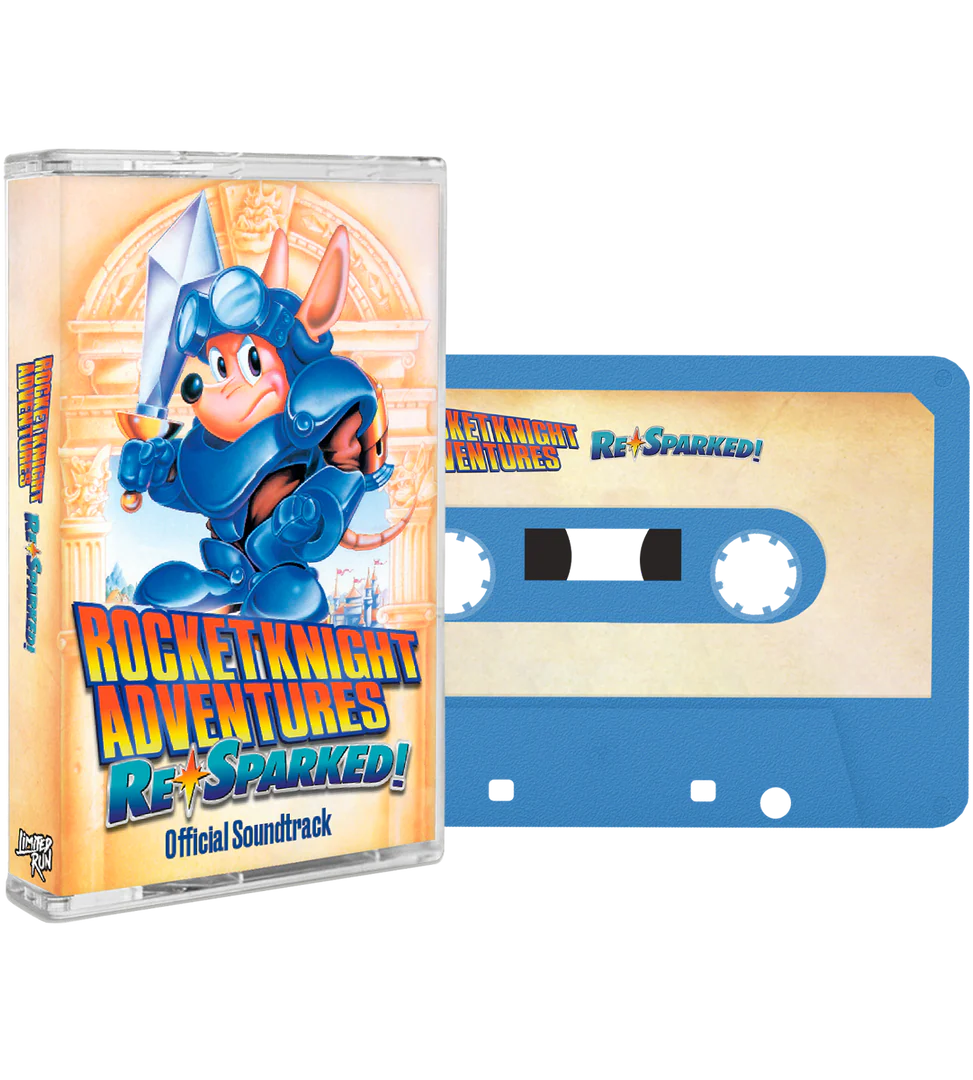 Rocket Knight Adventures: Re-Sparked - Cassette Soundtrack [Limited Run Games]