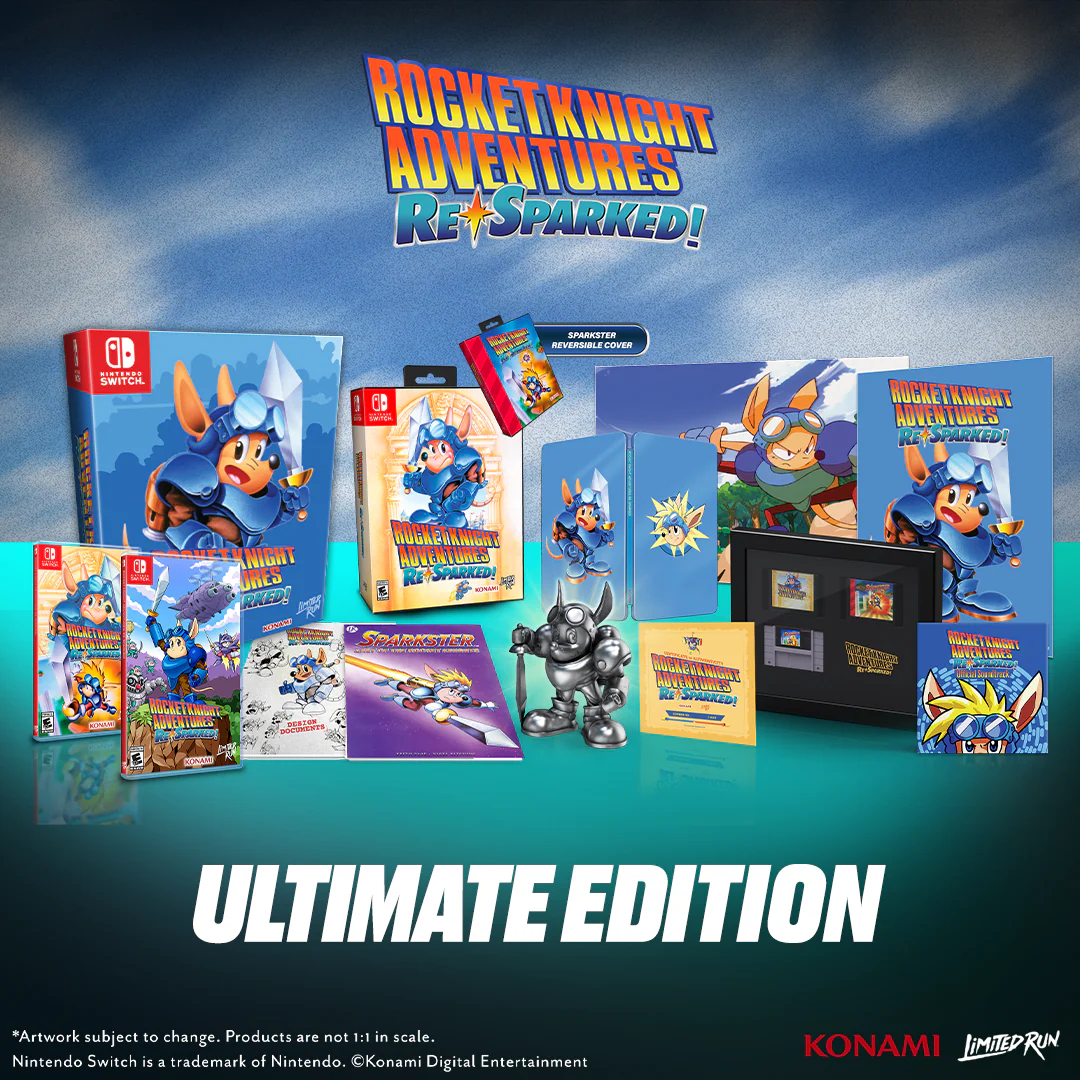 Rocket Knight Adventures: Re-Sparked [Ultimate Edition] [Limited Run Games #209] - Nintendo Switch - Image 2