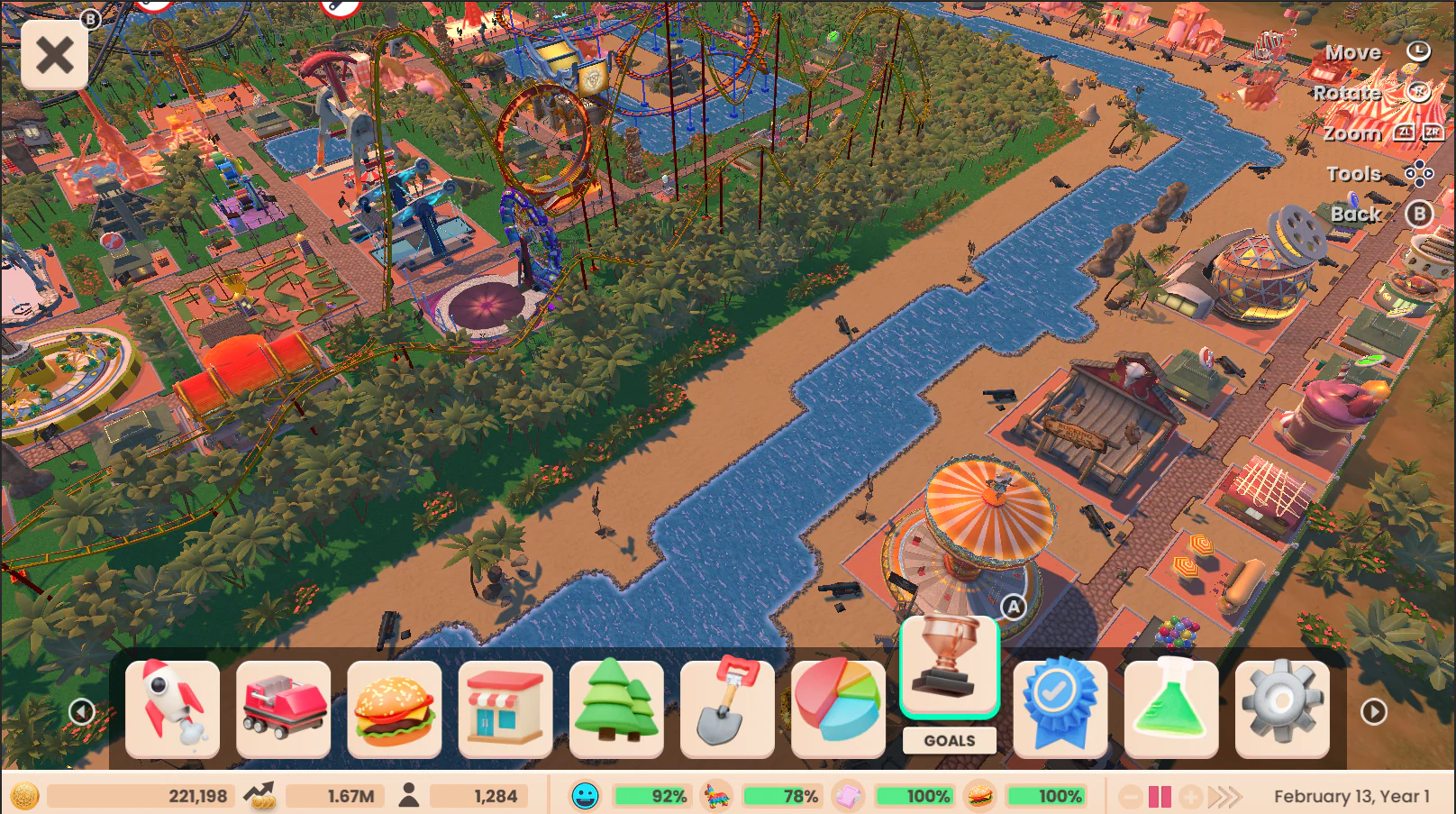 Roller Coaster Tycoon Adventures Deluxe - Nintendo Switch - Image 12