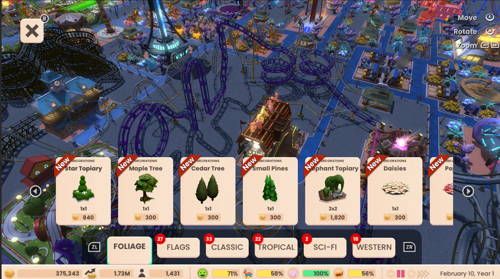 ROLLER COASTER TYCOON ADVENTURES DELUXE - PS4 - Image 10