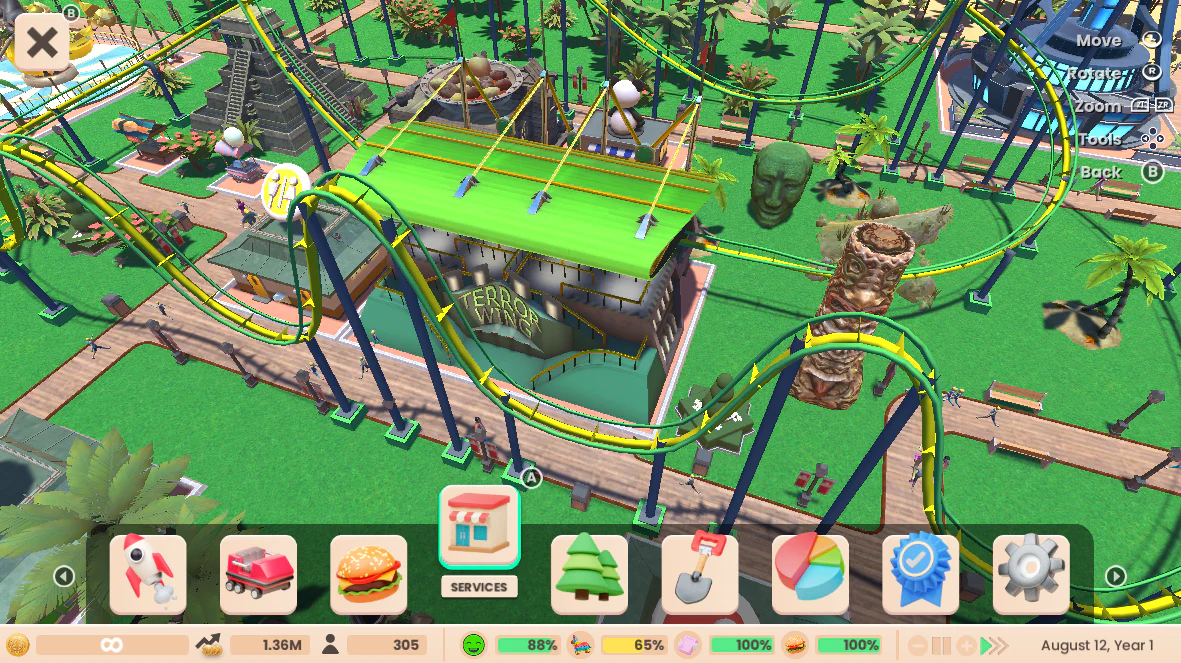 ROLLER COASTER TYCOON ADVENTURES DELUXE - PS4 - Image 2