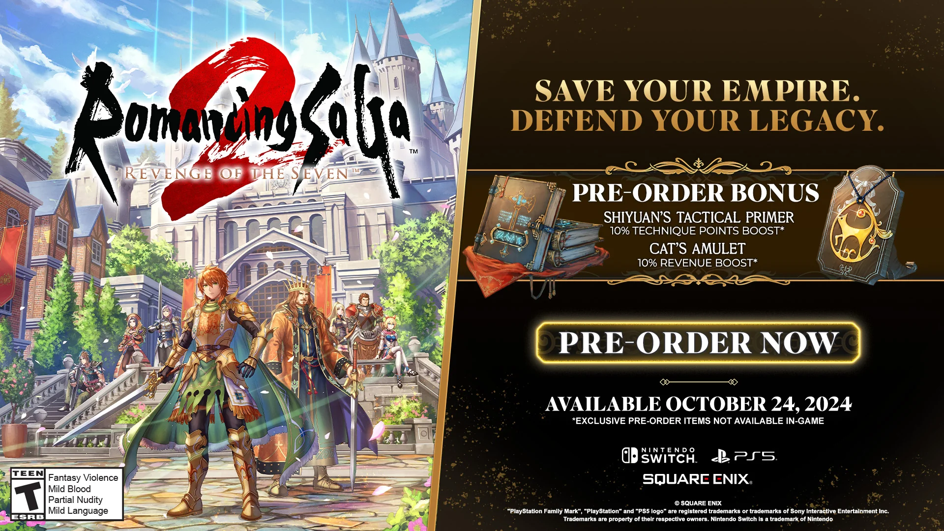 Romancing SaGa 2: Revenge of the Seven - Nintendo Switch - Image 2