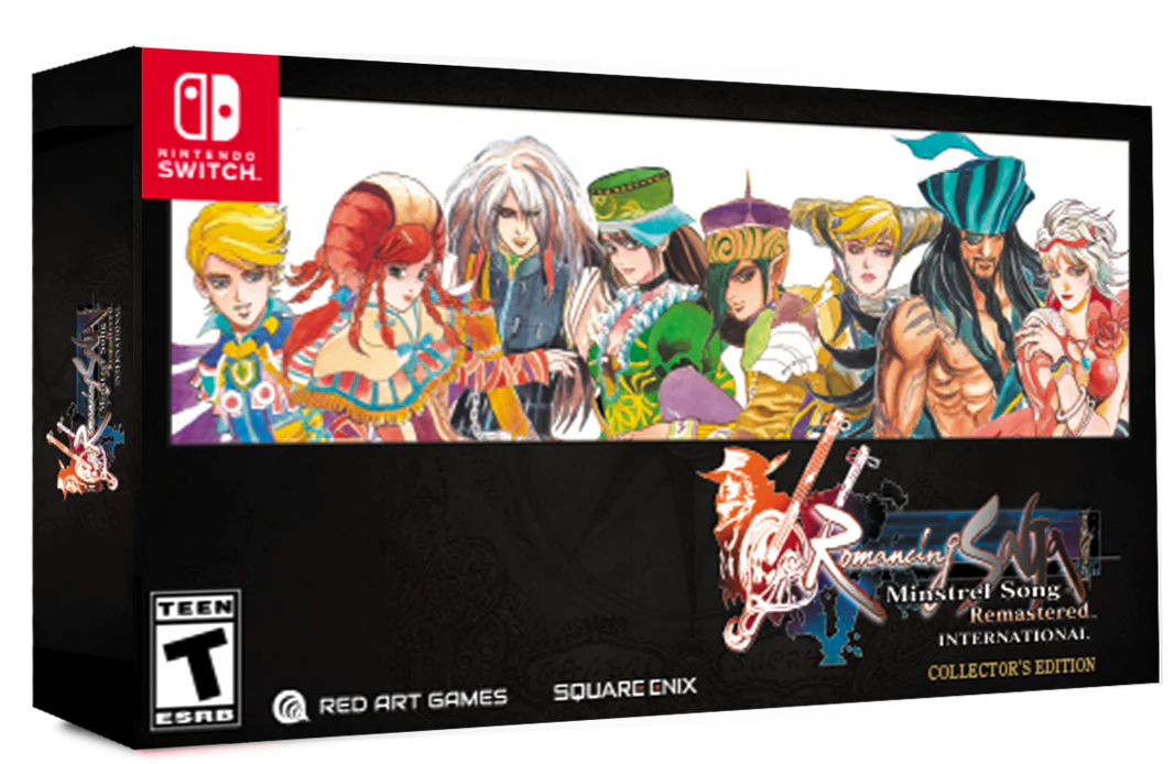 Romancing SaGa -Minstrel Song- Remastered International [Collectors Edition] - Nintendo Switch  (VGP EXCLUSIVE) - Image 2