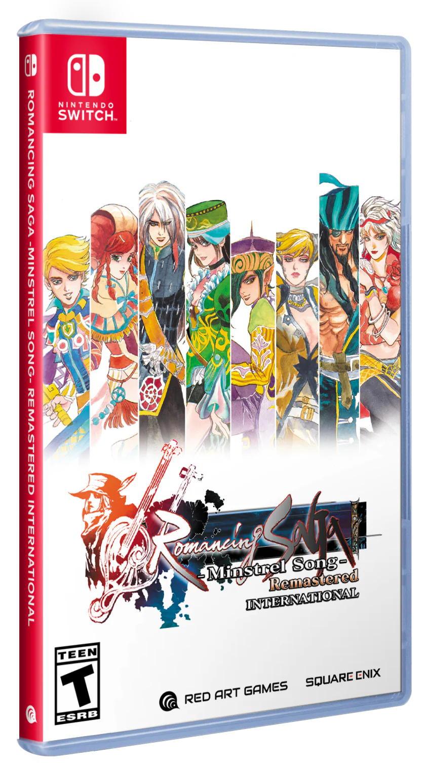 Romancing SaGa -Minstrel Song- Remastered International [Special Edition] - Nintendo Switch  (VGP EXCLUSIVE)