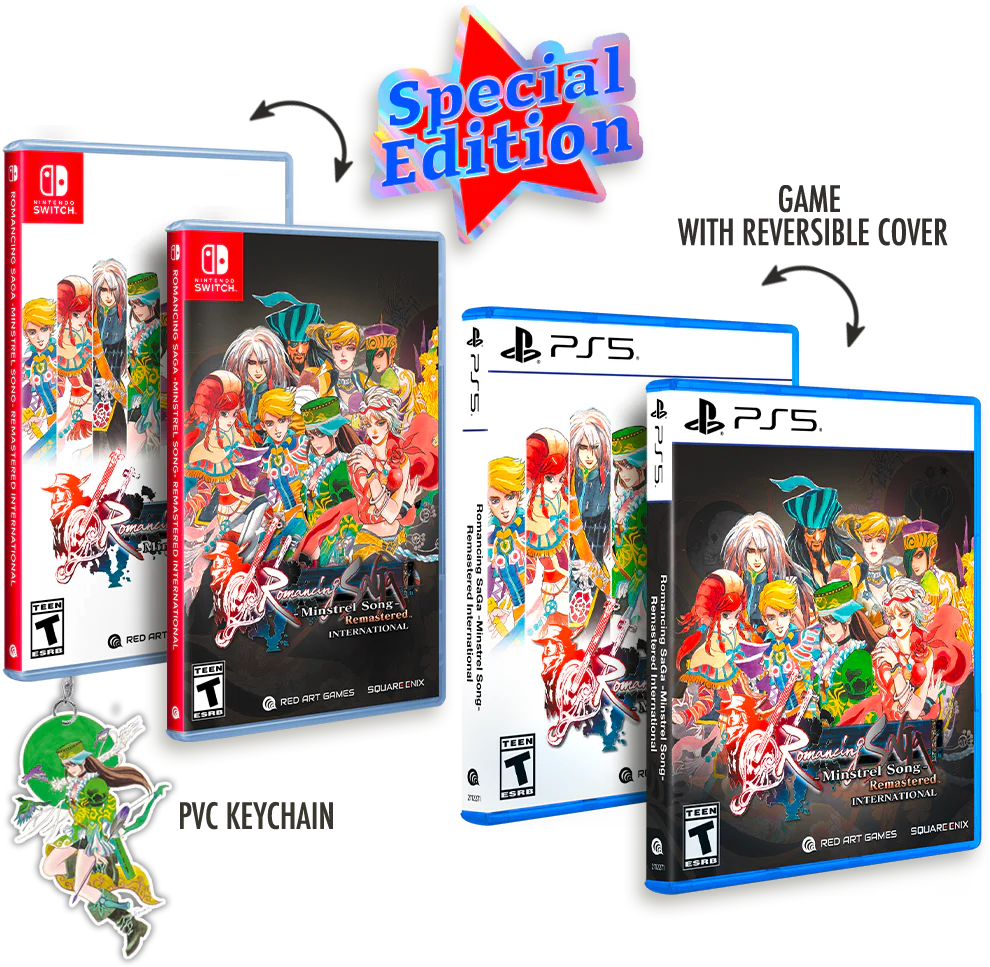 Romancing SaGa -Minstrel Song- Remastered International [Special Edition] - Playstation 5 (VGP Exclusive) - Image 4