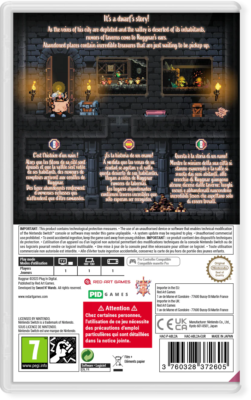 Ruggnar [STANDARD EDITION] - SWITCH [RED ART GAMES] (PRE-ORDER) - Image 2