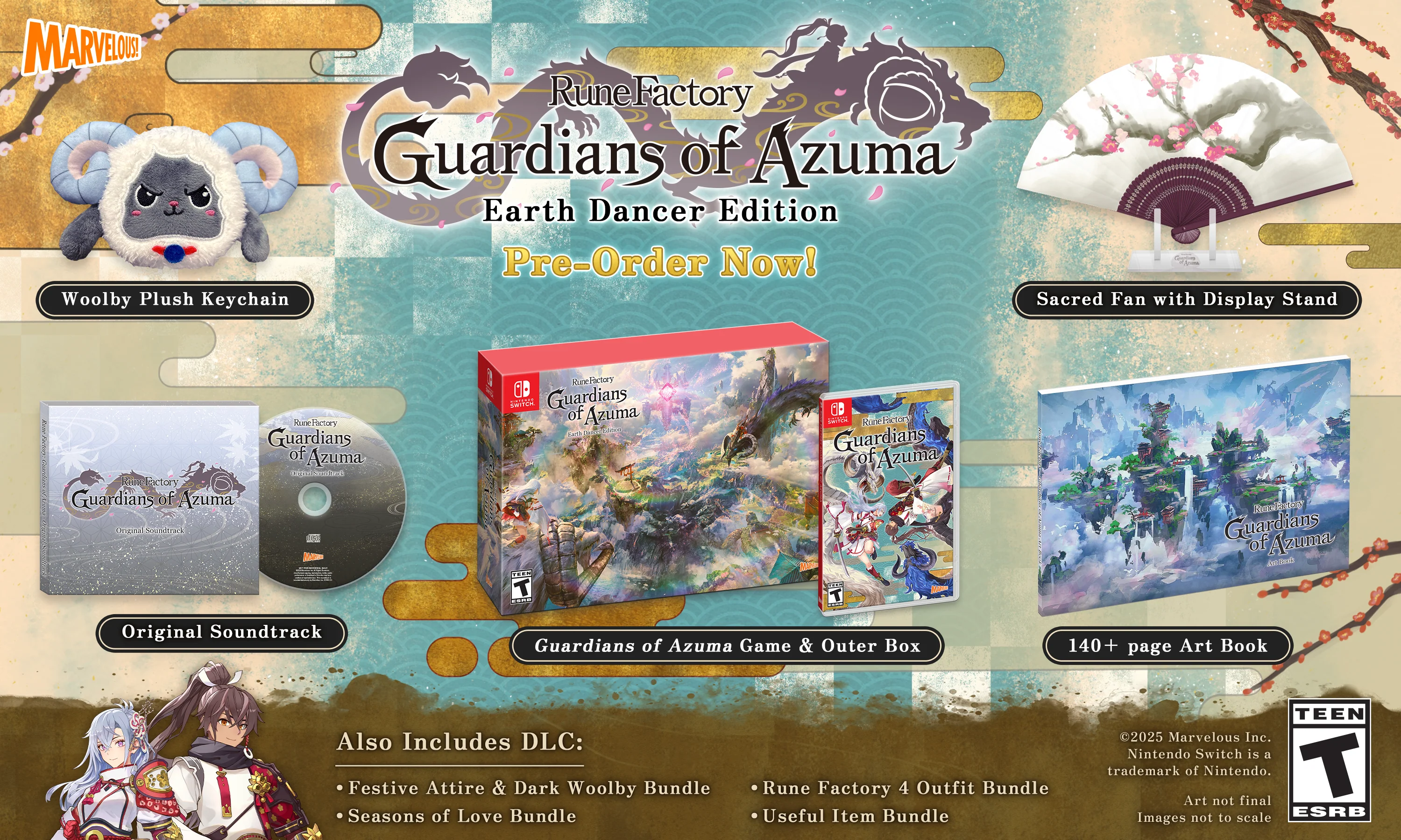 Rune Factory: Guardians of Azuma Earth Dancer Limited Edition - Nintendo Switch - Image 2