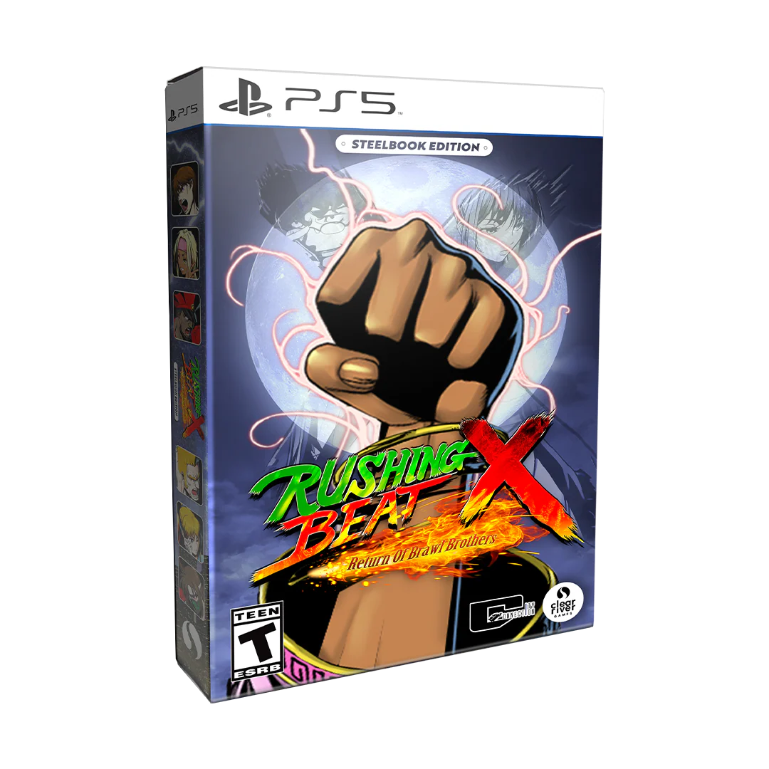 Rushing Beat X: Return of Brawl Brothers [Steelbook Edition] - Playstation 5 (PRE-ORDER) (FREE SHIPPING)