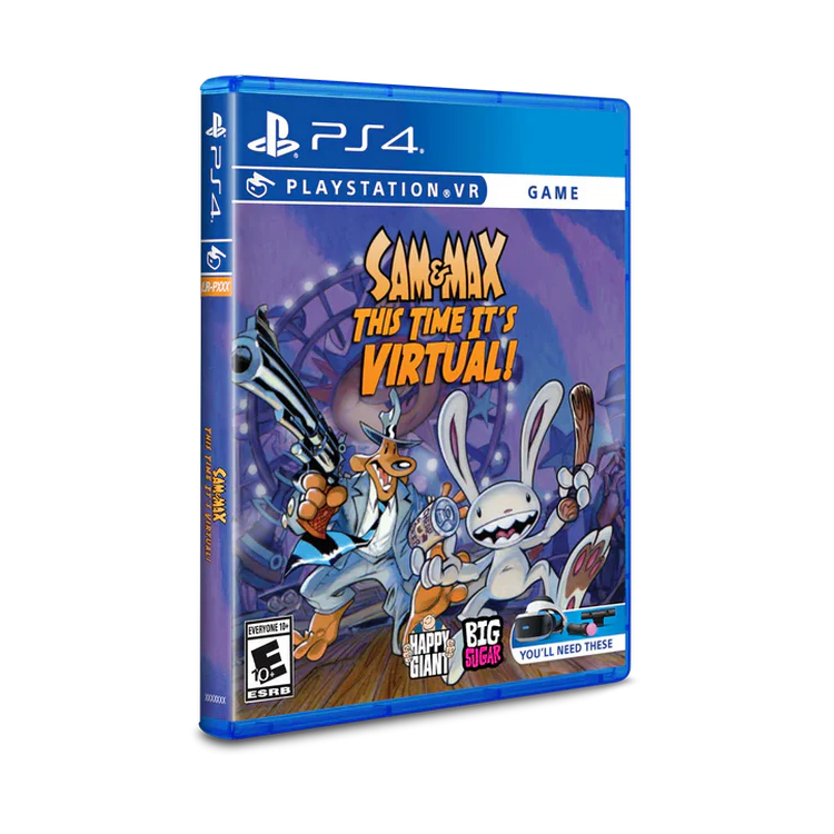 Sam & Max: This Time It's Virtual! [Limited Run Games #459] - Playstation 4 (PSVR)