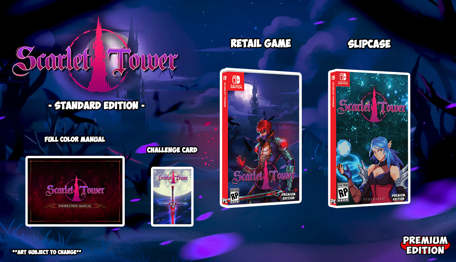 Scarlet Tower [Standard Edition] [Premium Edition Games Series 8] - Nintendo Switch (PRE-ORDER)