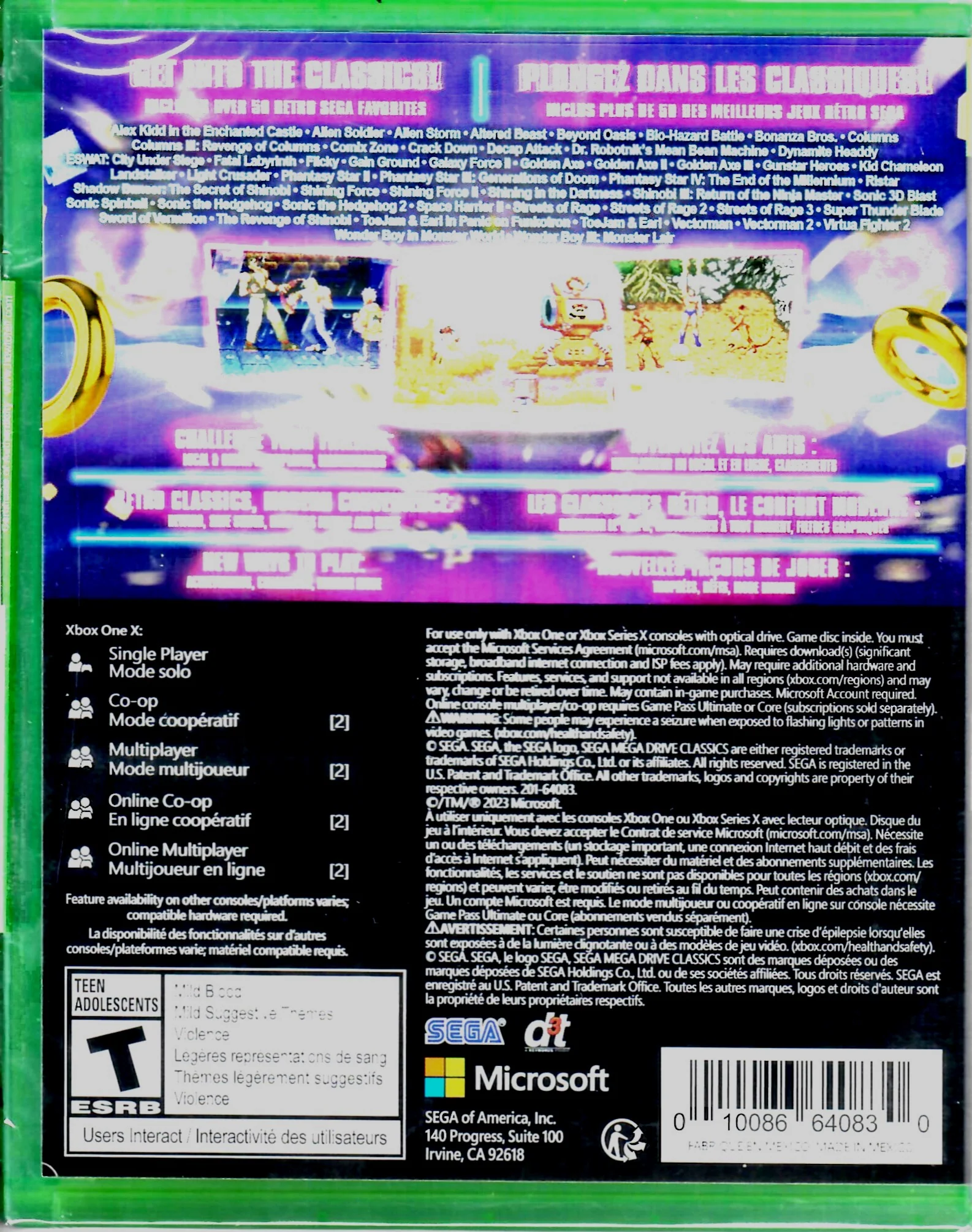 Sega Genesis Classics - Xbox One - Image 2