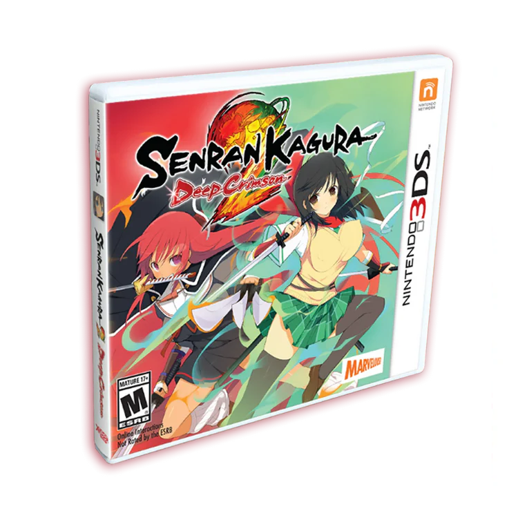 SENRAN KAGURA 2 DEEP CRIMSON DOUBLE D EDITION - 3DS - Image 2