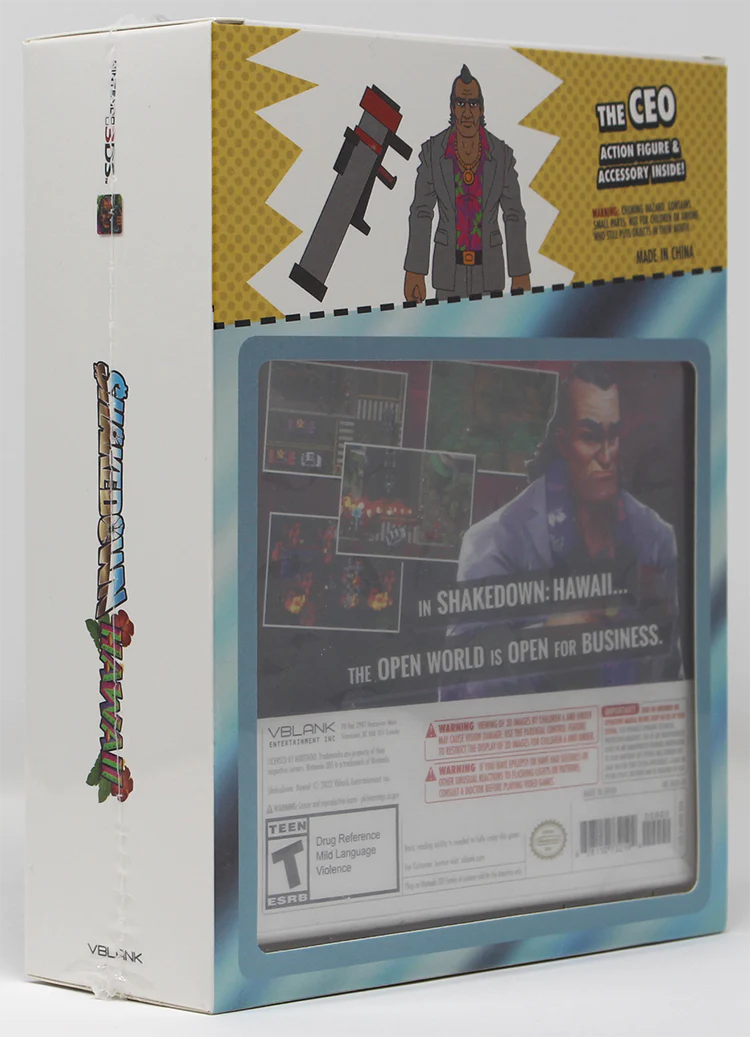SHAKEDOWN: HAWAII - NINTENDO 3DS (COLLECTOR'S EDITION) - Image 3