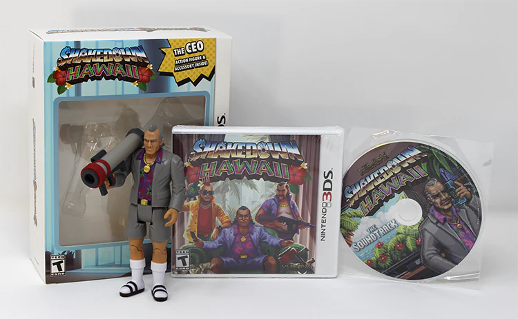 SHAKEDOWN: HAWAII - NINTENDO 3DS (COLLECTOR'S EDITION) - Image 4