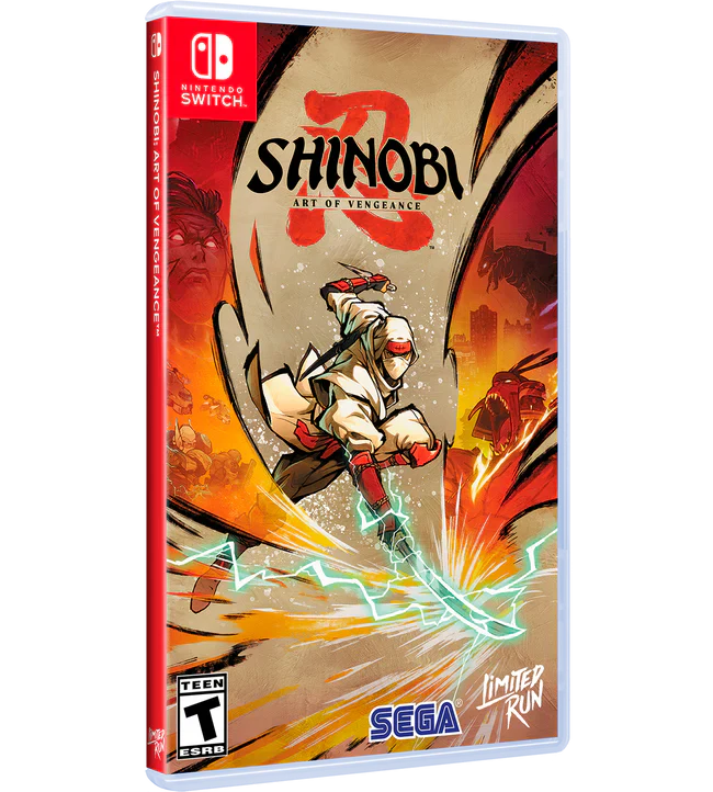 SHINOBI: Art of Vengeance Standard Edition [Limited Run Games #286] - Nintendo Switch
