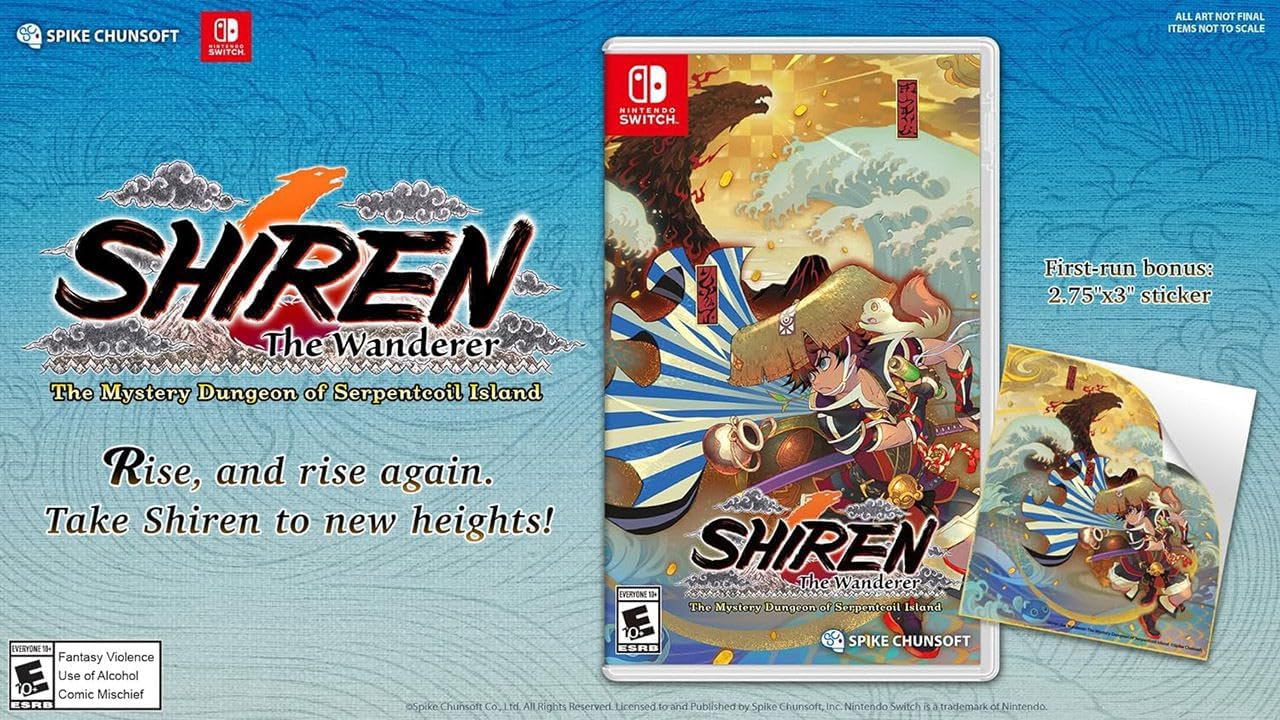 Shiren the Wanderer the Mystery Dungeon of Serpentcoil Island - Nintendo Switch - Image 2