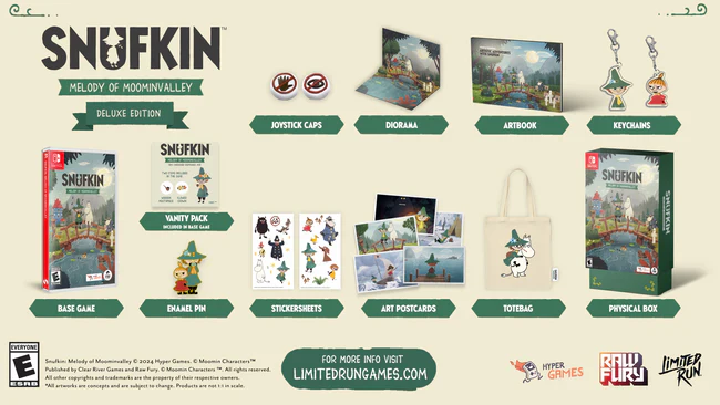 Snufkin: Melody of Moominvalley Deluxe Edition [Limited Run Games] - Nintendo Switch - Image 2