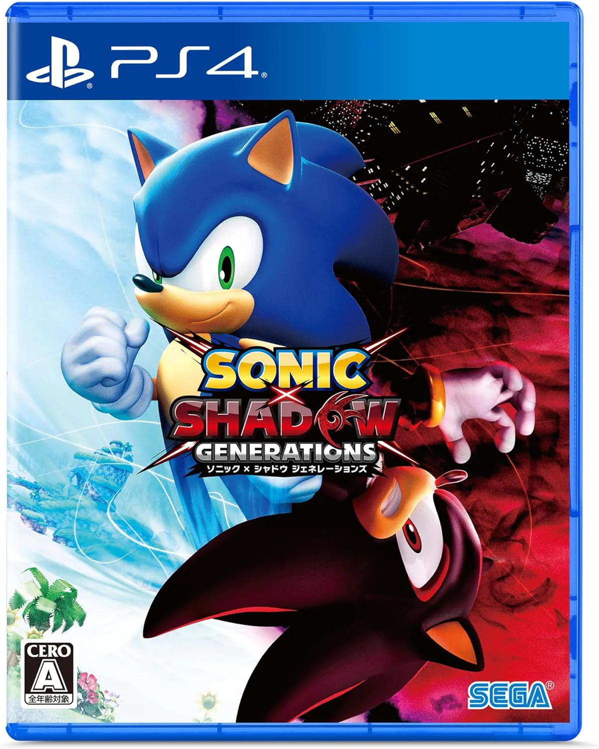 Sonic x Shadow Generations (Japanese Import - Multi-Language) - Playstation 4