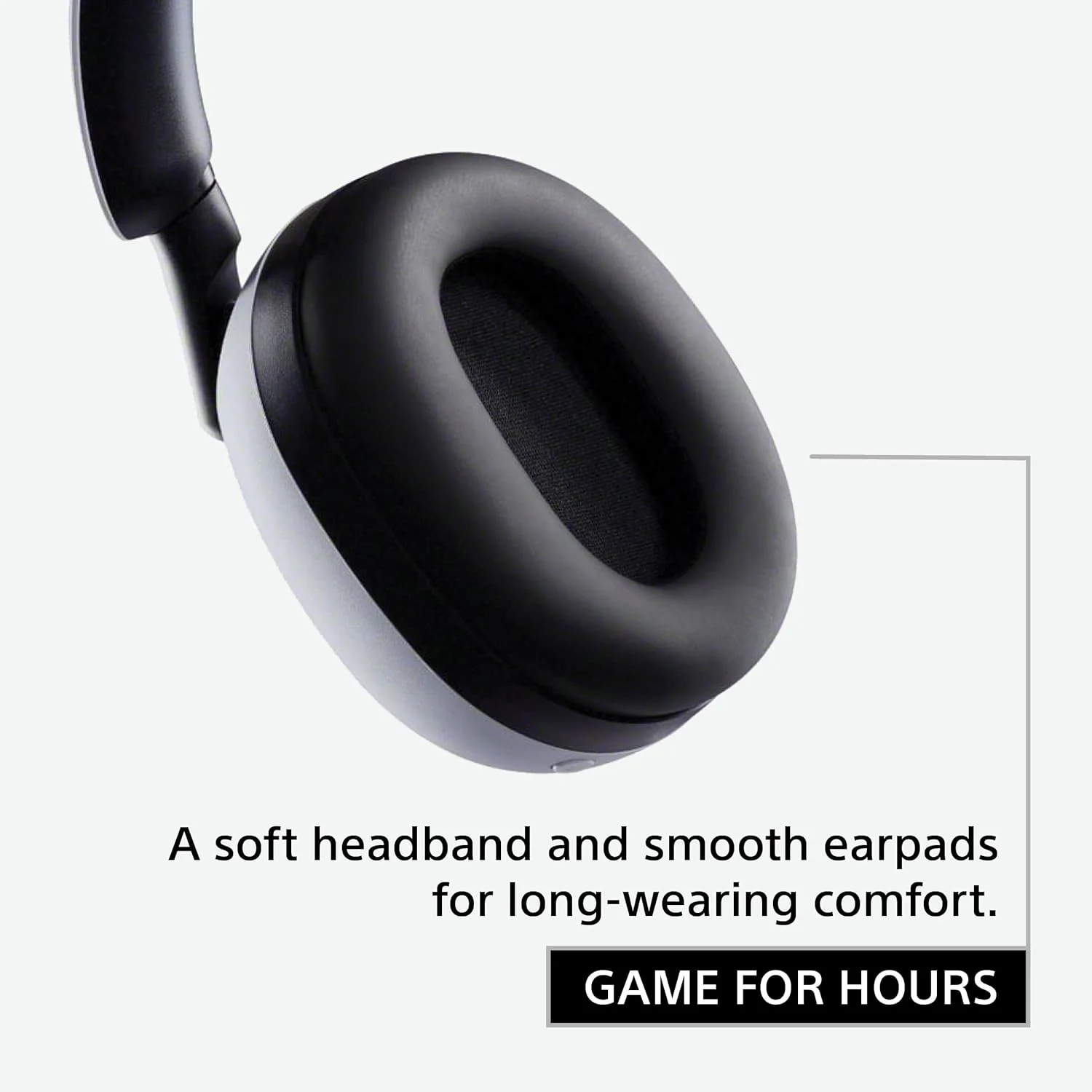 Sony-INZONE H9 Wireless Noise Canceling Gaming Headset (WHITE) - PS5 - Image 2