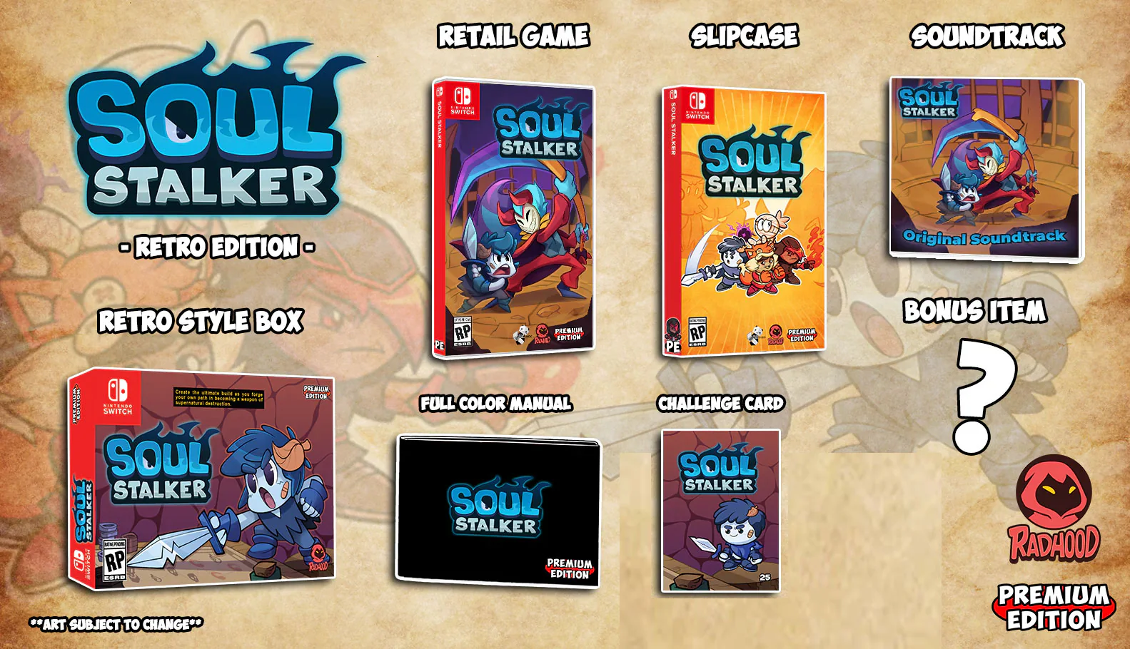 Soul Stalker [RETRO EDITION] [PREMIUM EDITION GAMES SERIES 9] - Nintendo Switch (PRE-ORDER)