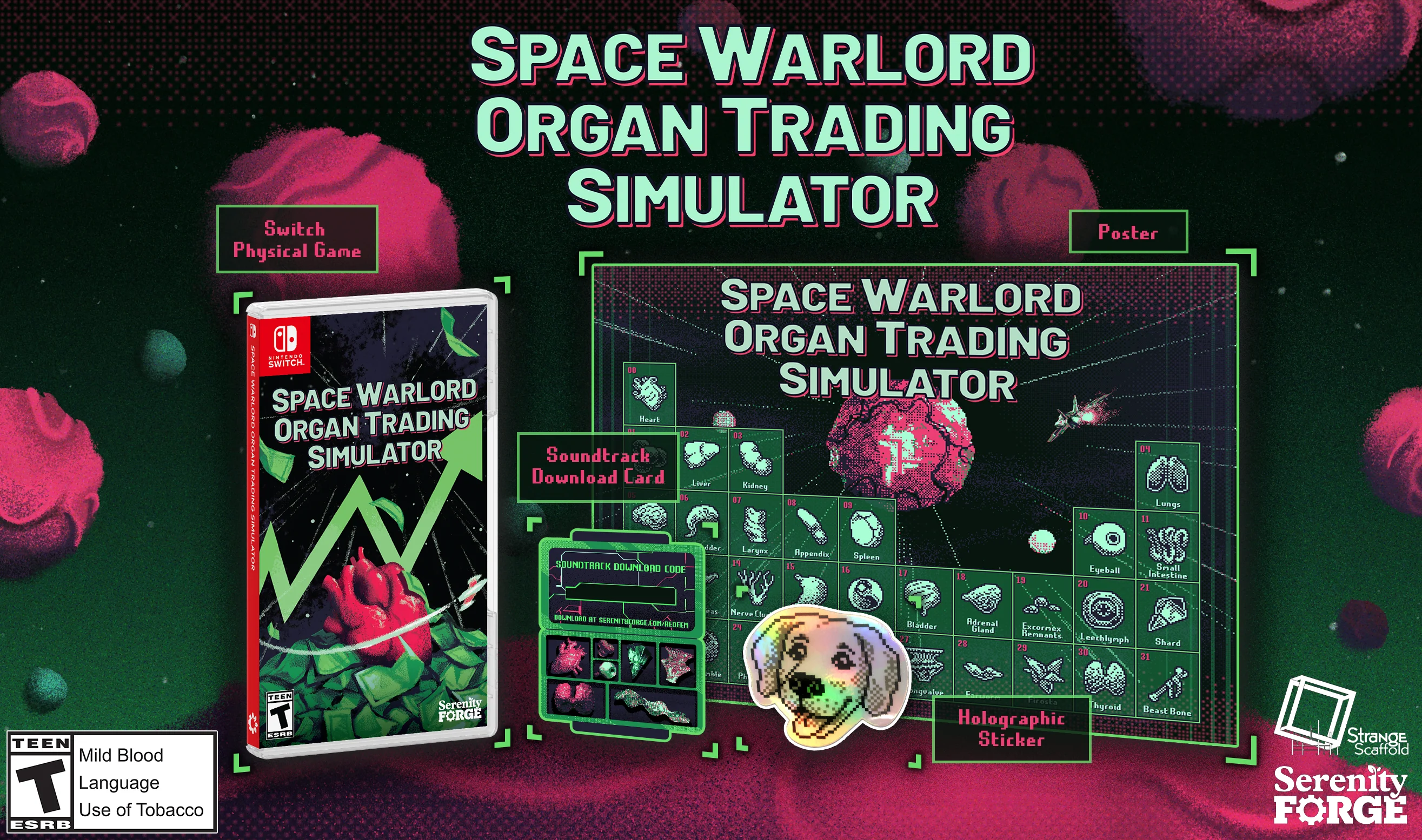 Space Warlord Organ Trading Simulator [Premium Physical Edition] - Nintendo Switch
