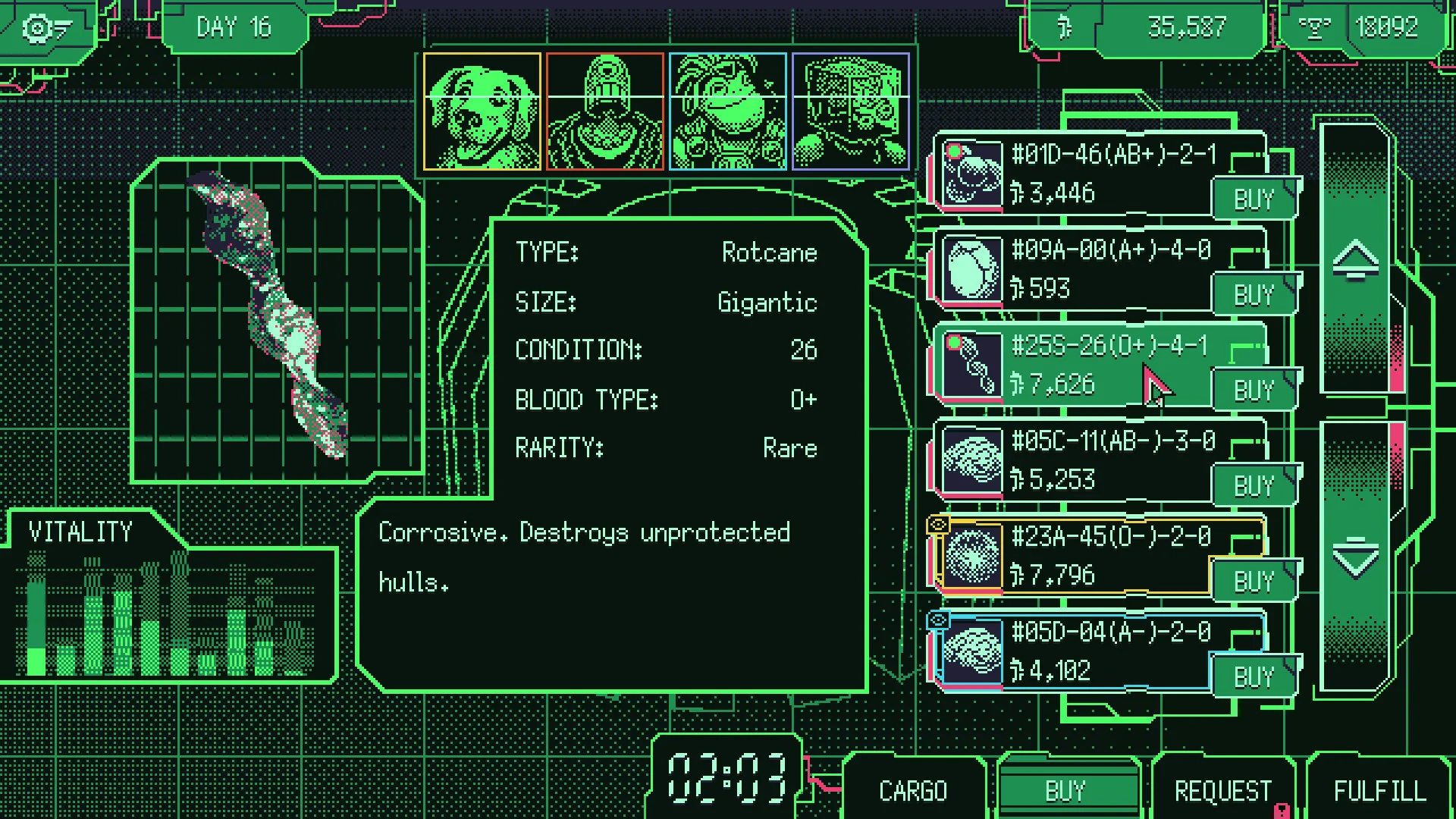 Space Warlord Organ Trading Simulator [Premium Physical Edition] - Nintendo Switch - Image 7