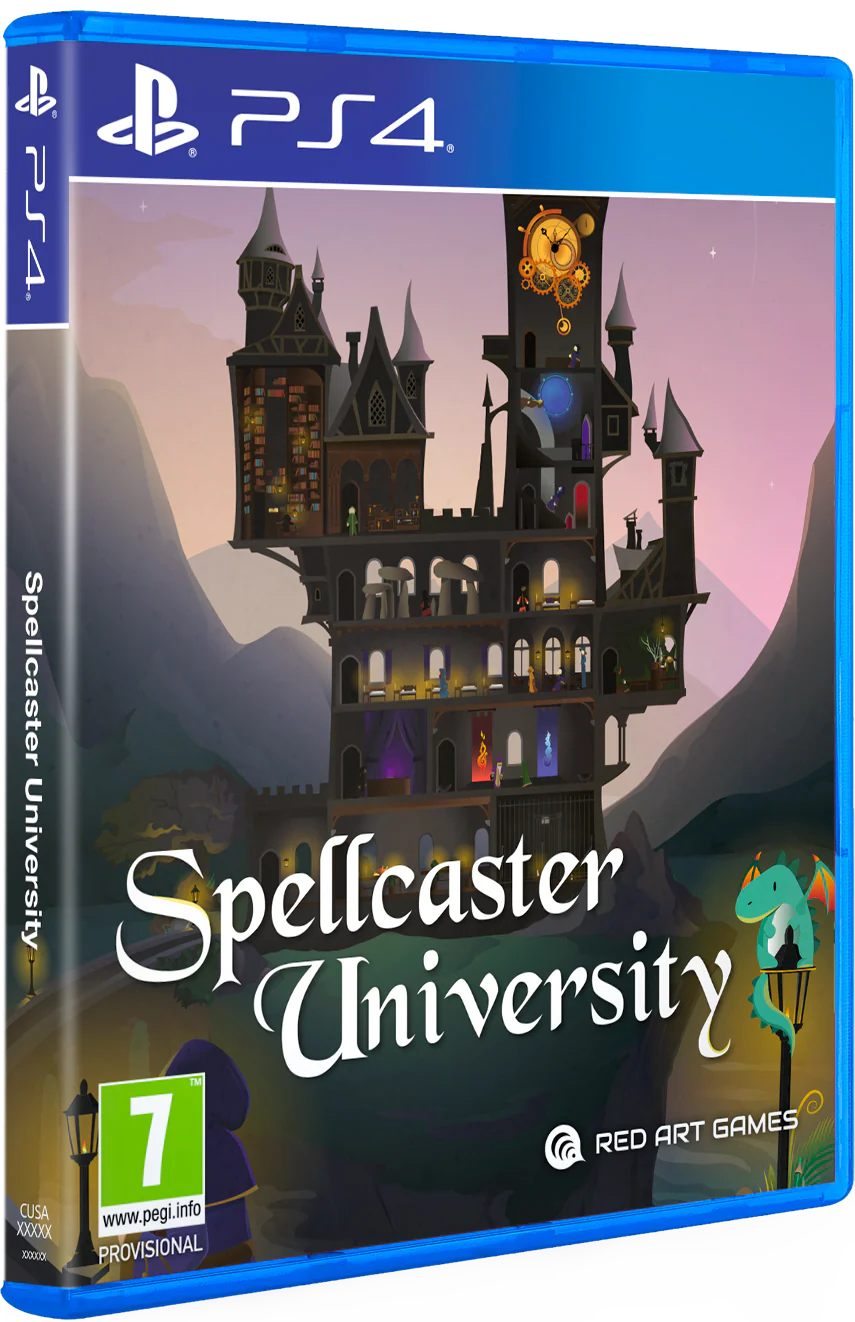 Spellcaster University [Standard Edition] - PlayStation 4 [Red Art Games] - Image 2