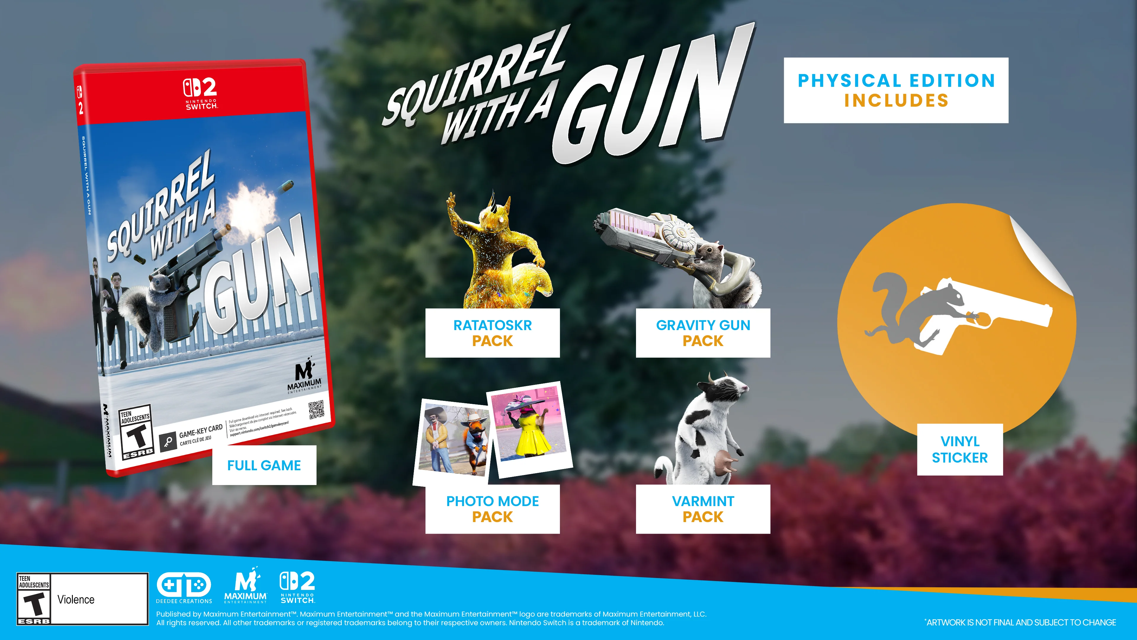 Squirrel With a Gun [Game-Key Card] - Nintendo Switch 2 (PRE-ORDER) - Image 3