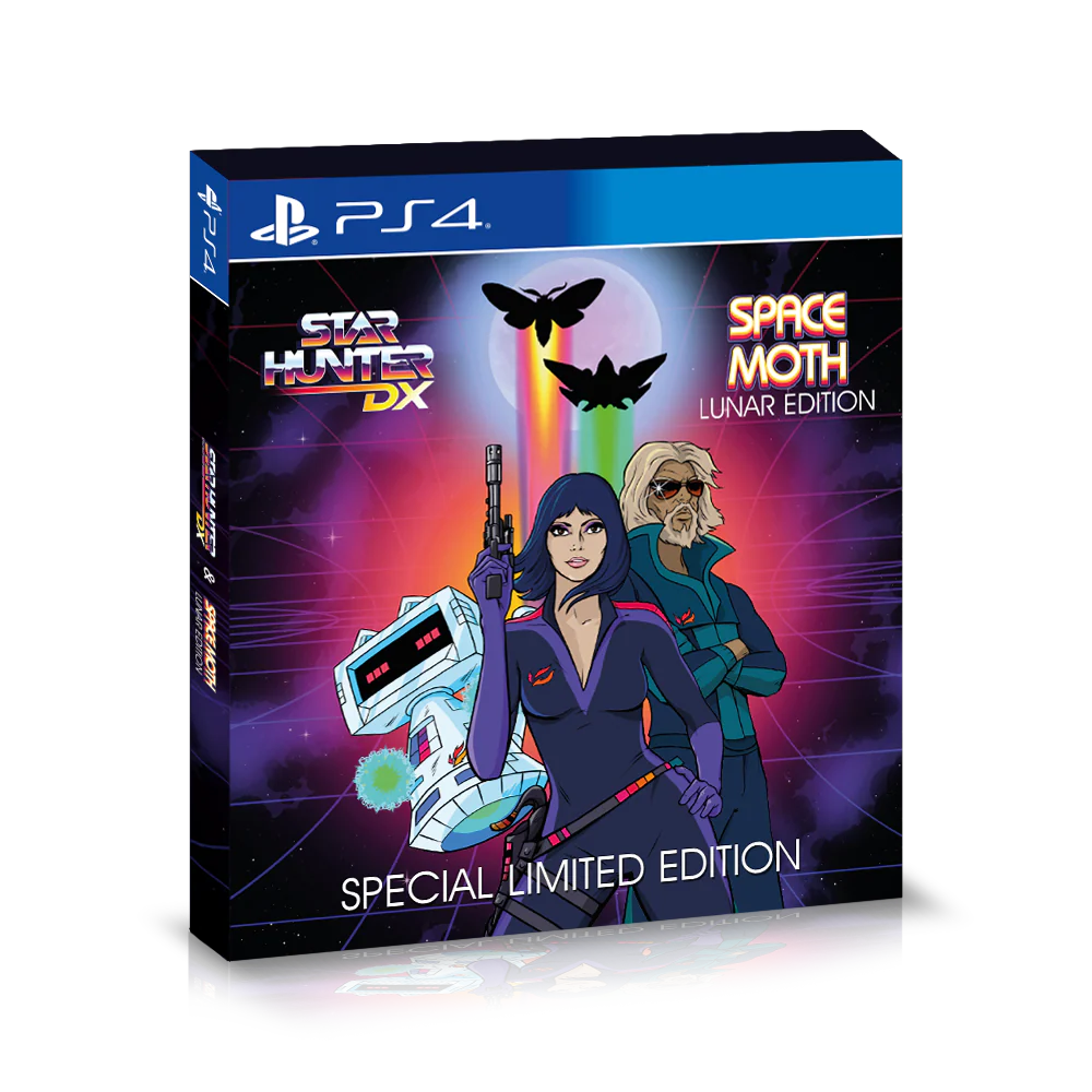 Star Hunter DX & Space Moth: Lunar Edition Special Limited Edition - PlayStation 4 [Strictly Limited Games]