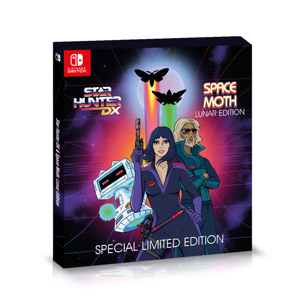 STAR HUNTER DX & SPACE MOTH: LUNAR EDITION SPECIAL LIMITED EDITION - SWITCH [STRICTLY LIMITED]