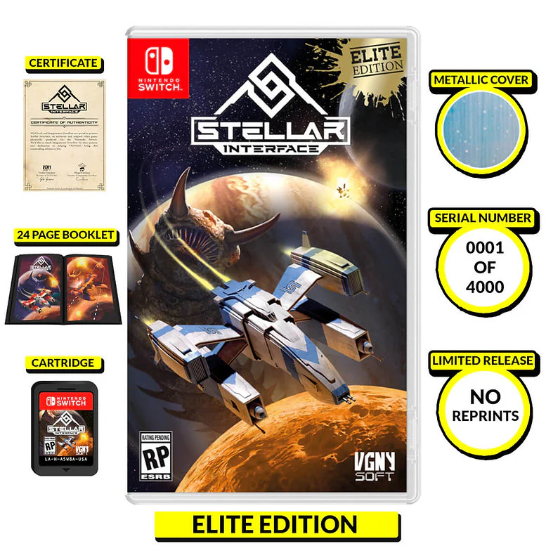 Stellar Interface [Elite Edition] - SWITCH [VGNY SOFT] - Image 2