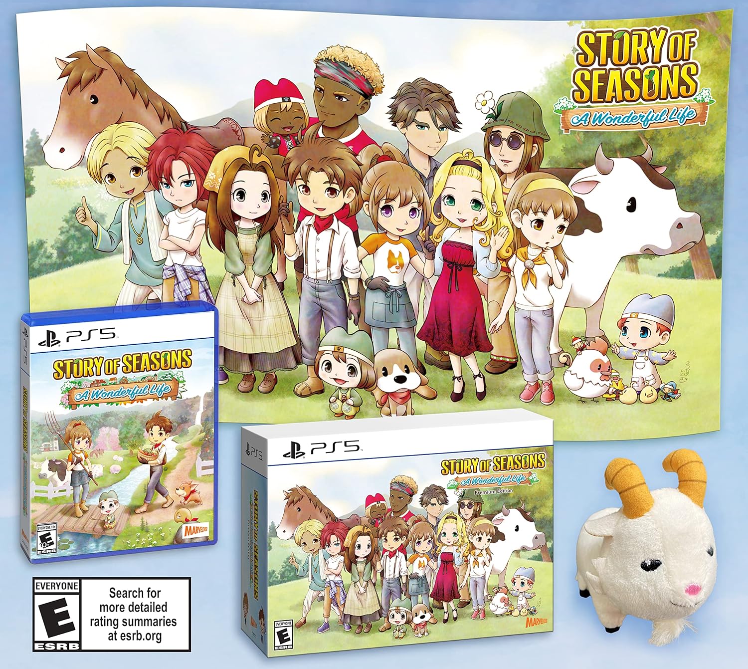 STORY OF SEASONS A WONDERFUL LIFE PREMIUM EDITION - PS5