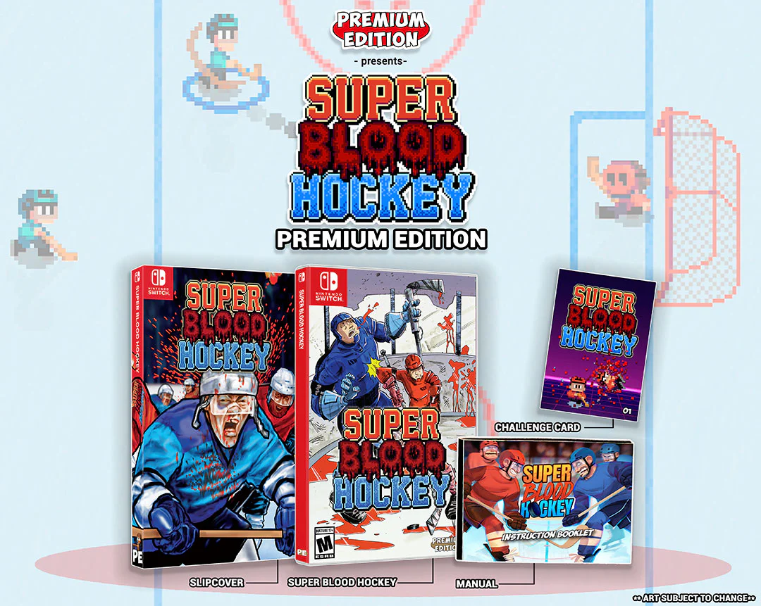 SUPER BLOOD HOCKEY [RETRO EDITION] [PREMIUM EDITION GAMES #1] - SWITCH - Image 2