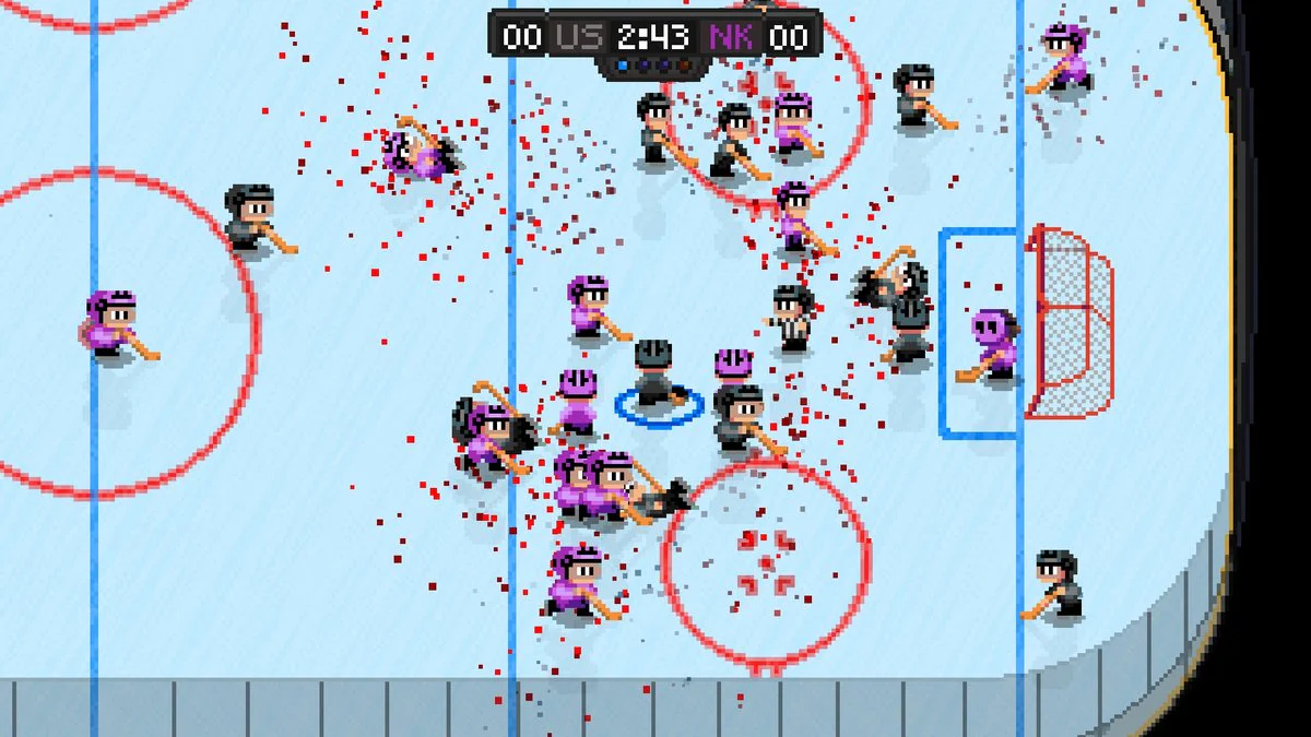 SUPER BLOOD HOCKEY [RETRO EDITION] [PREMIUM EDITION GAMES #1] - SWITCH - Image 3