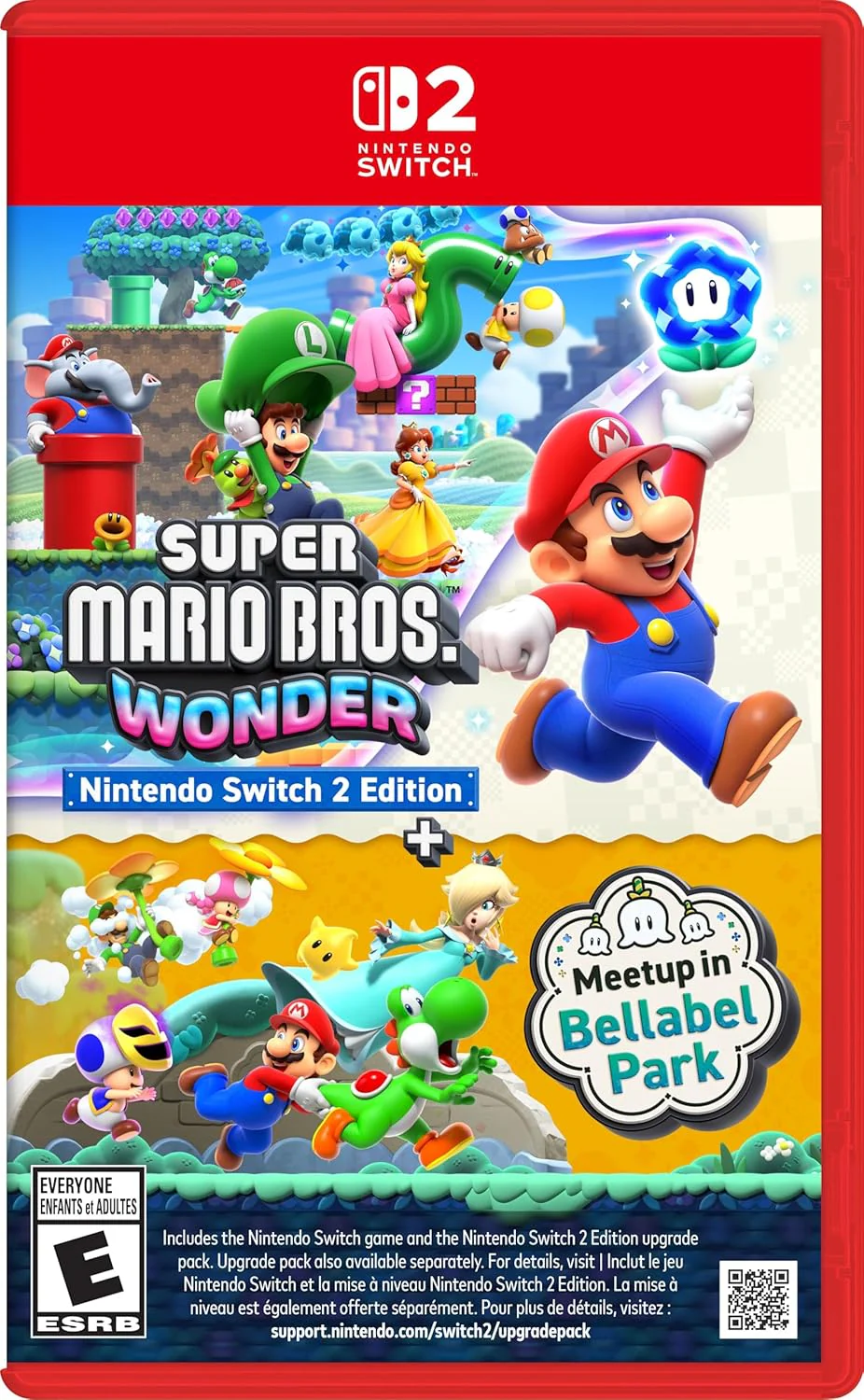 Super Mario Bros.™ Wonder + Meetup in Bellabel Park - Nintendo Switch 2 (PRE-ORDER)