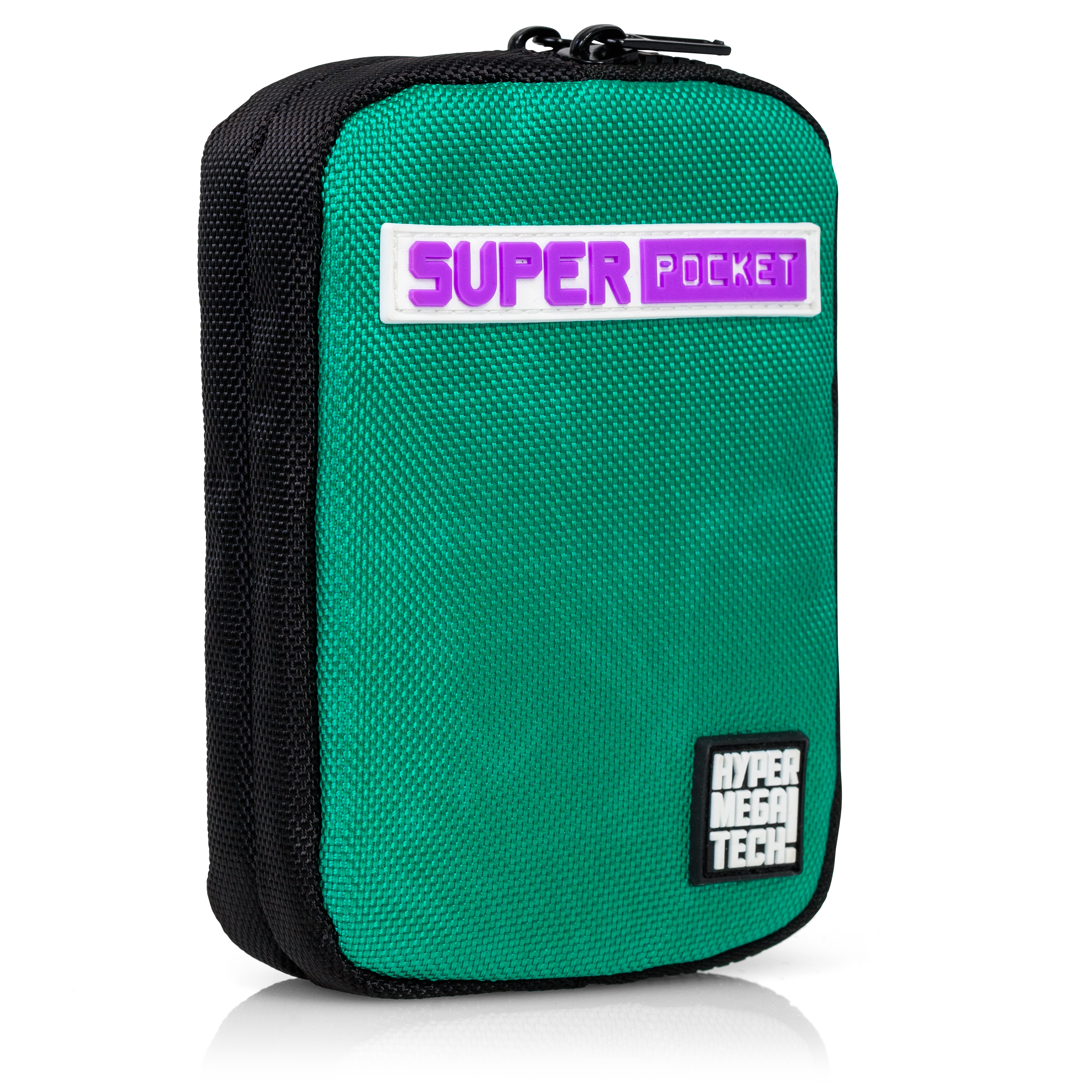 Super Pocket Case Green/Black HYPER MEGA TECH